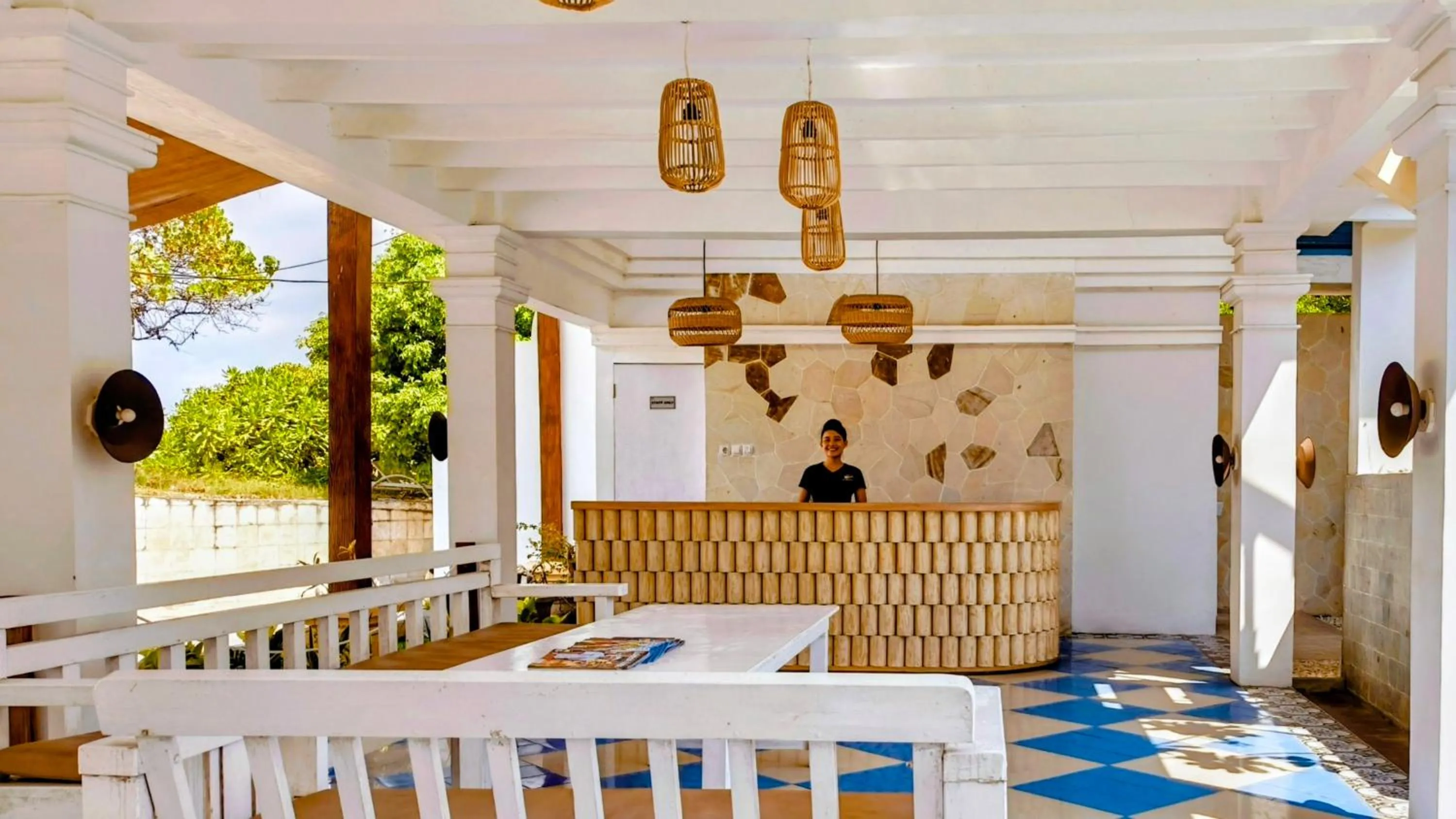 Lobby or reception in The Trawangan Resort