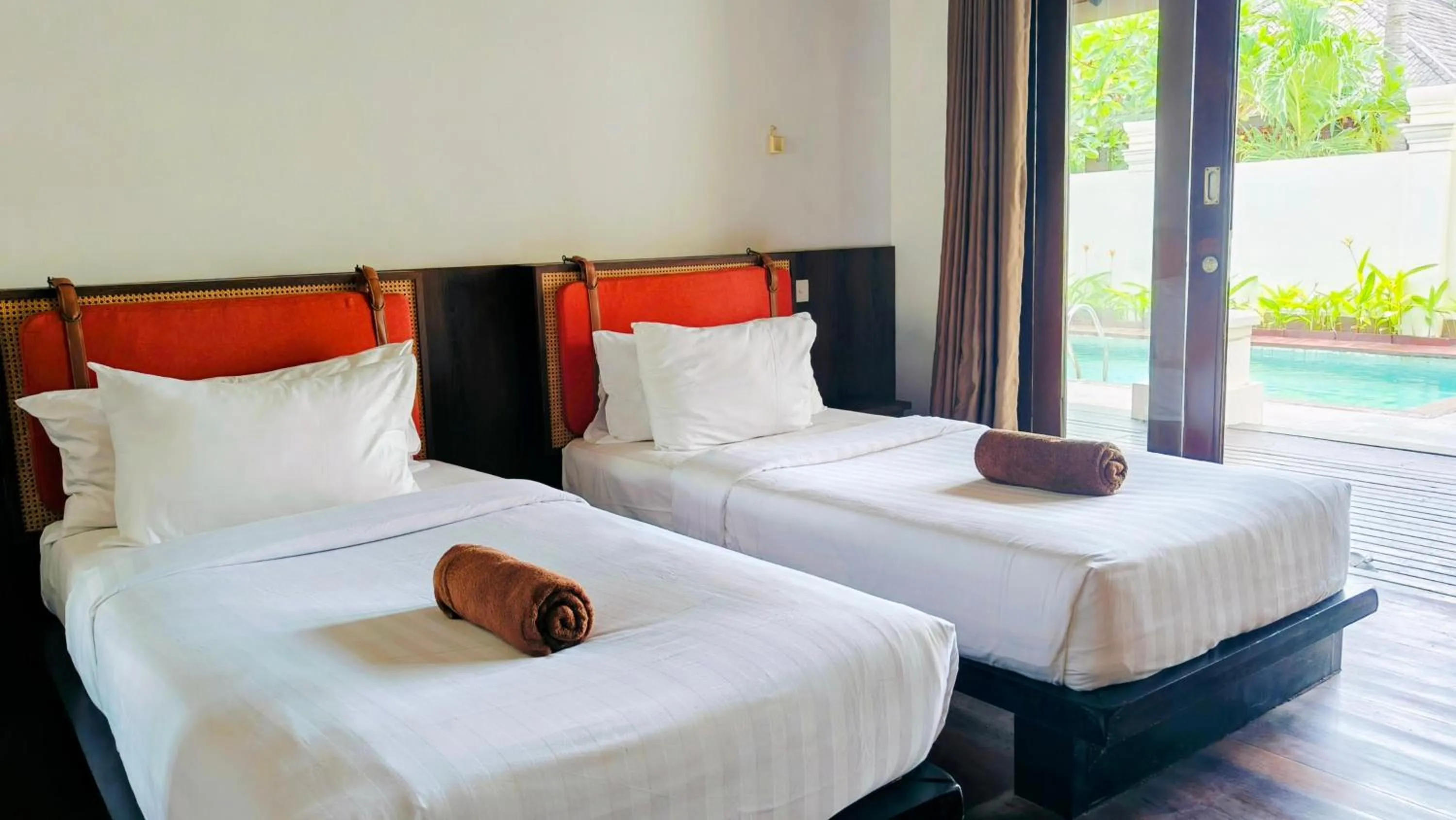 Bedroom, Bed in The Trawangan Resort