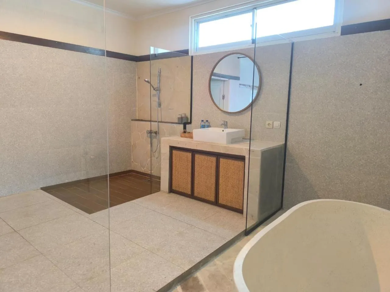 Shower in The Trawangan Resort