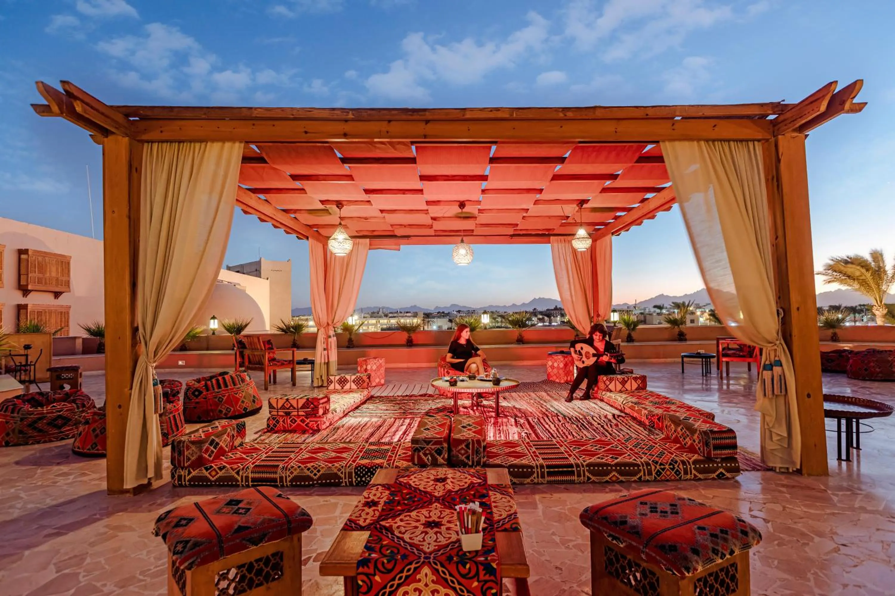 Lounge or bar in Continental Hotel Hurghada