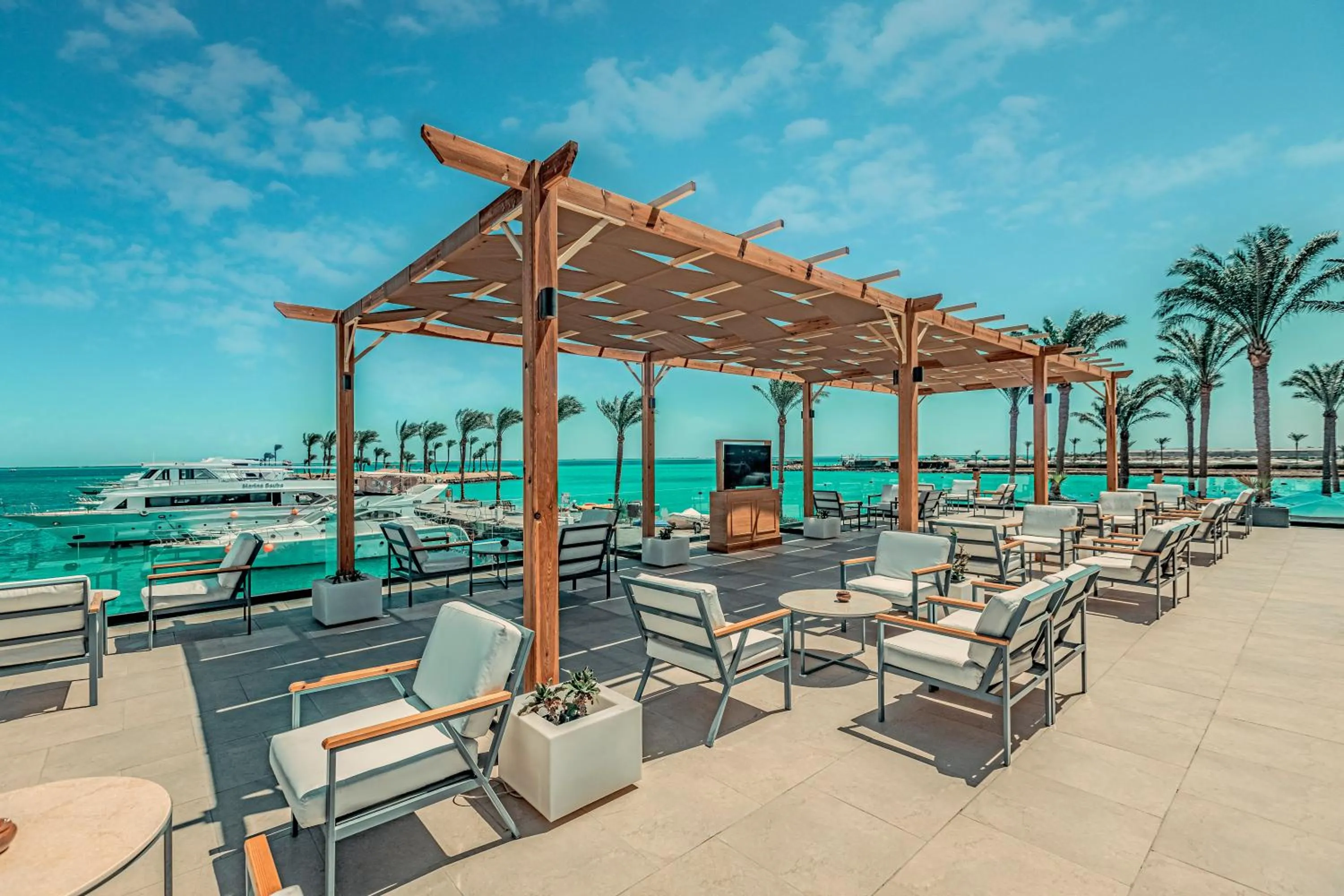 Lounge or bar in Continental Hotel Hurghada