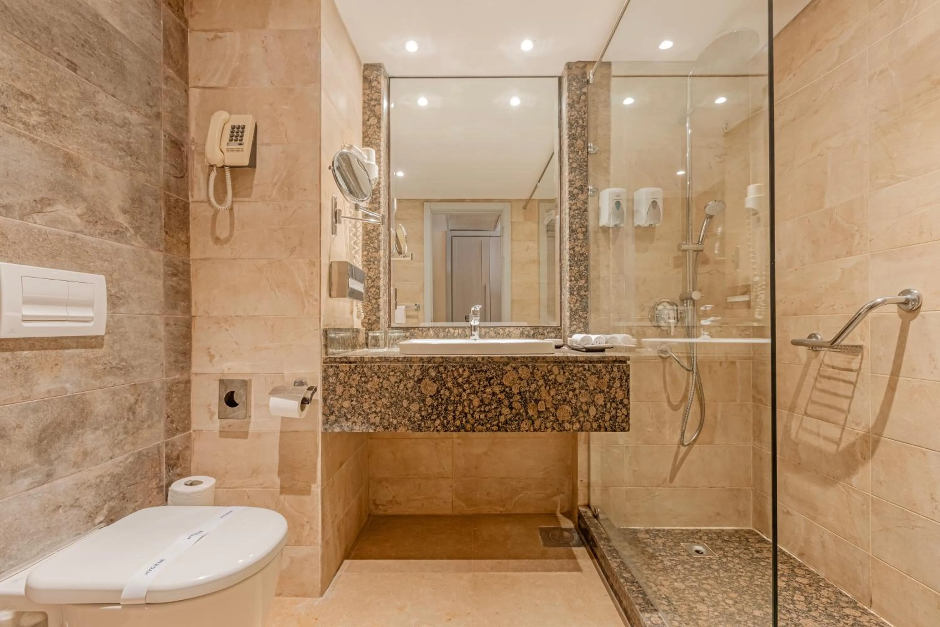 Bathroom in Continental Hotel Hurghada