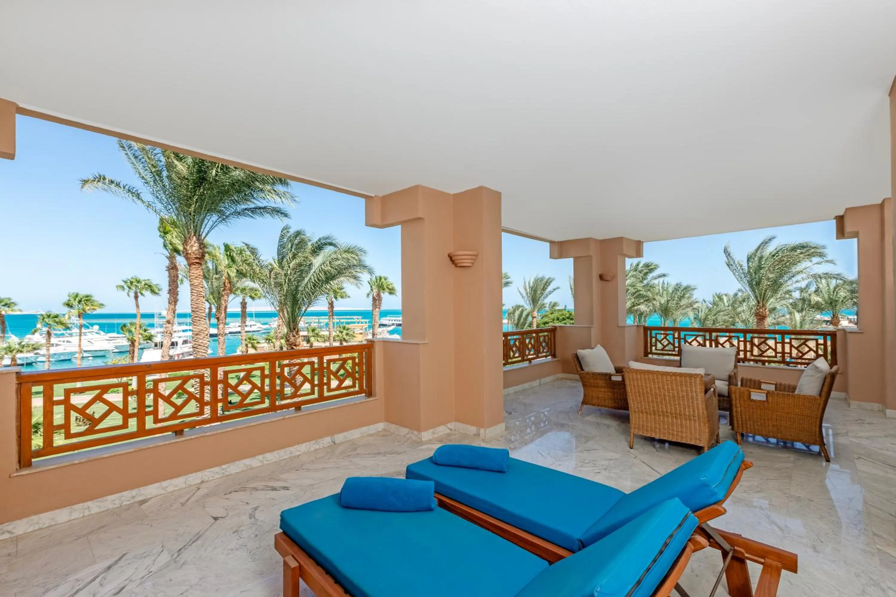 Balcony/Terrace in Continental Hotel Hurghada