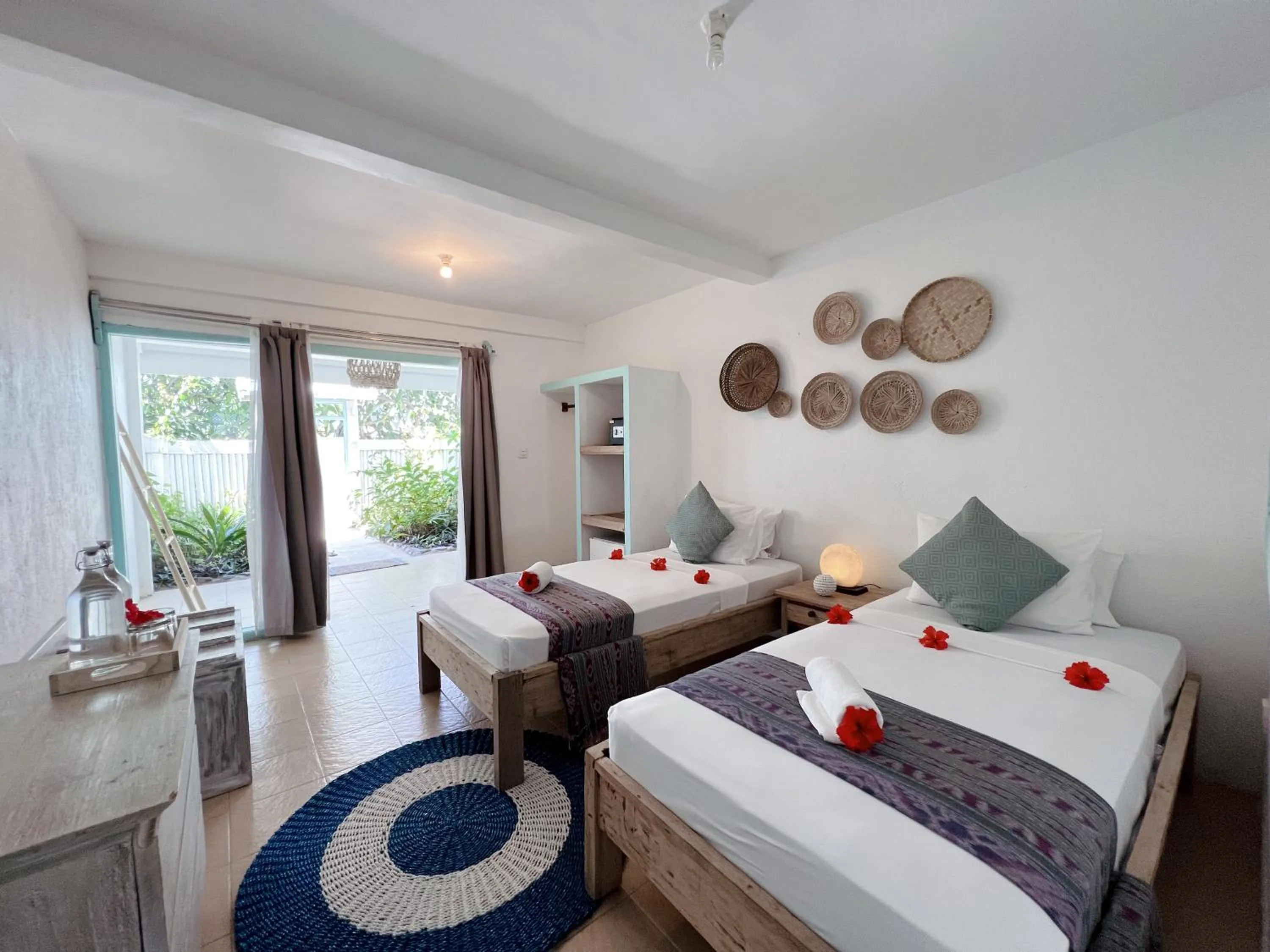 View (from property/room), Bed in 7SEAS Cottages