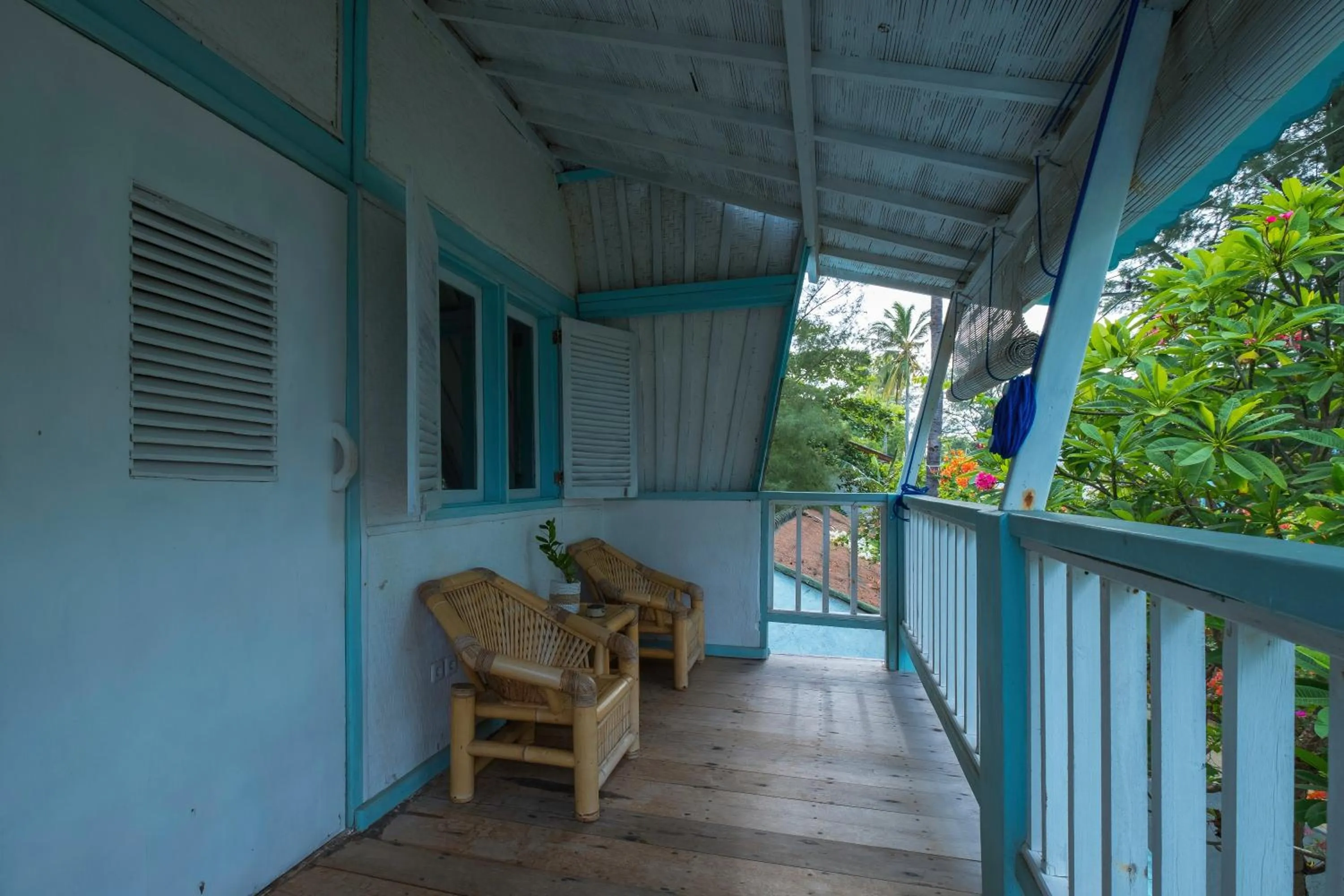 Balcony/Terrace in 7SEAS Cottages