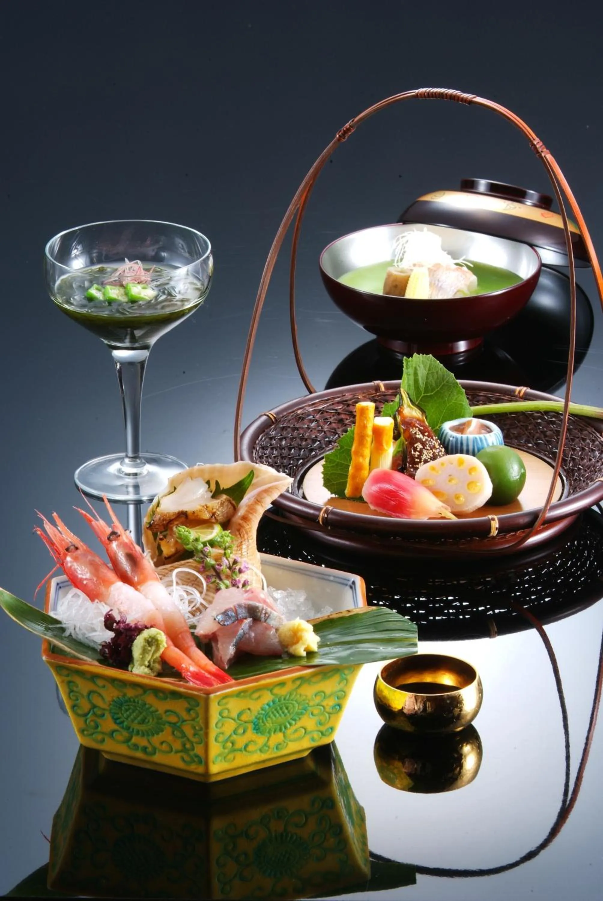 Food in Kinosaki Onsen Nishimuraya Hotel Shogetsutei