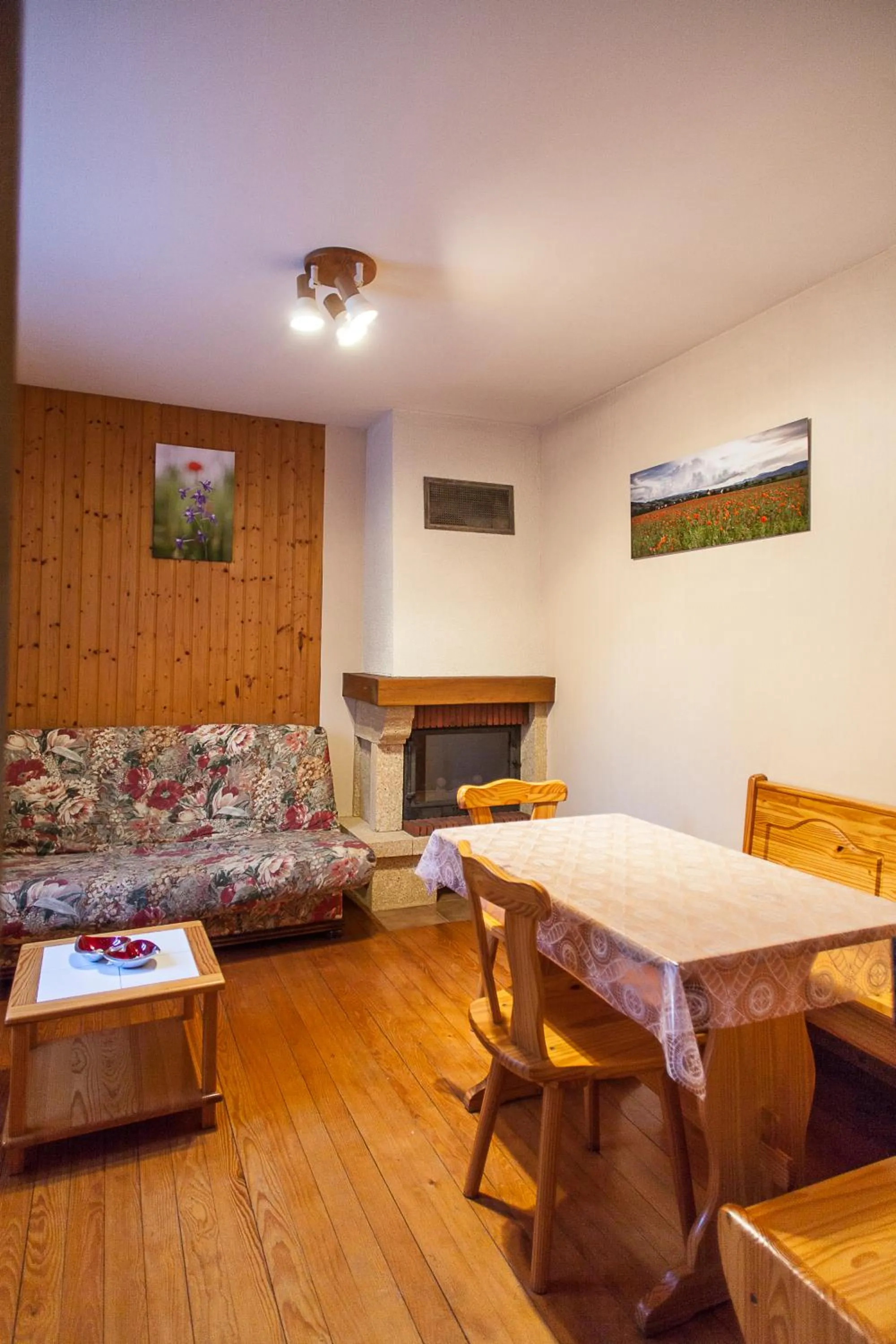 Seating area in Gîte Domaine des Iris