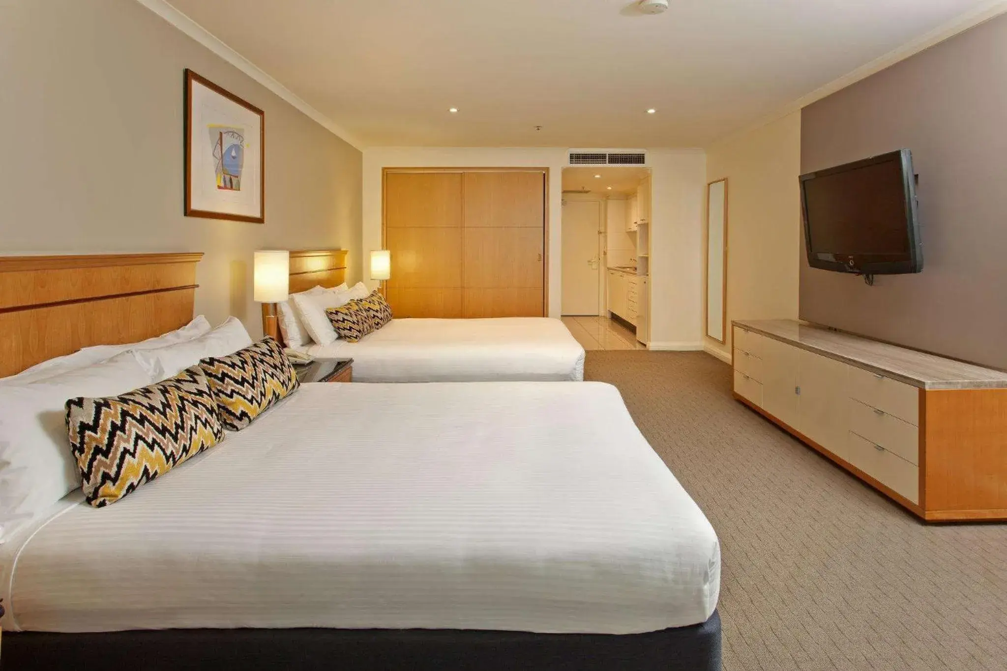 Economy Twin Room in Rydges Darling Square Apartment Hotel Economy Twin Room in Rydges Darling Square Apartment Hotel