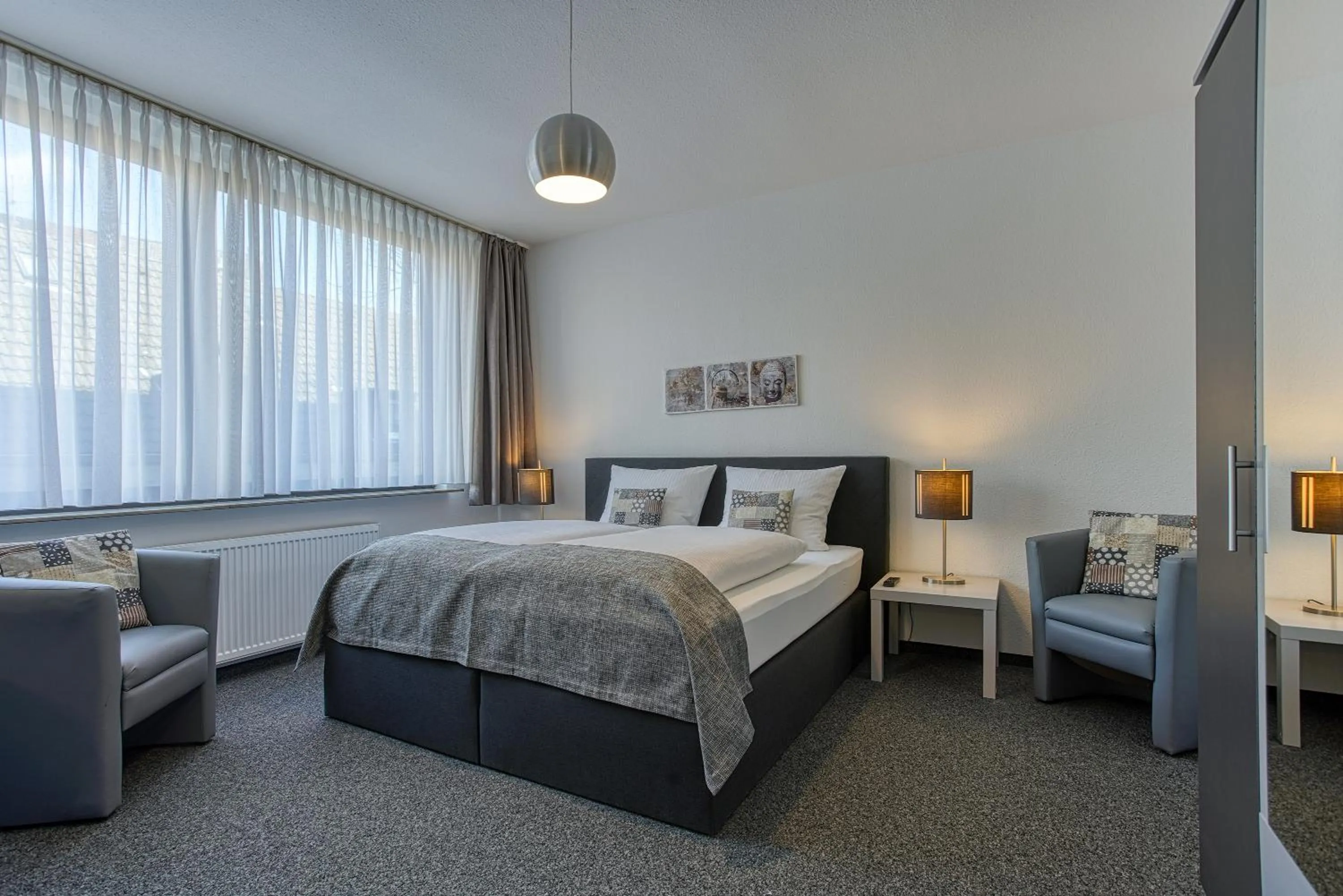 Bed in Hotel Carlton