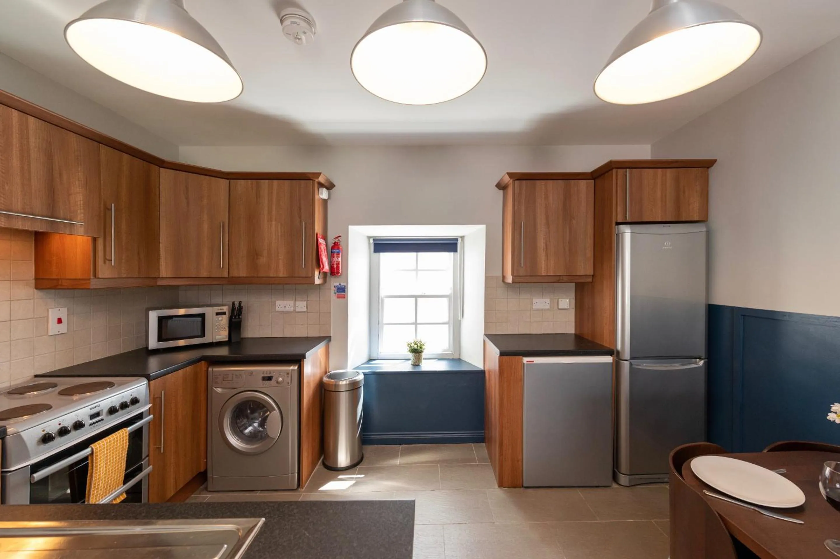 Kitchen or kitchenette in Hamilton House Holiday Apartment