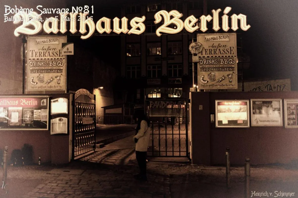 Facade/entrance in Ballhaus Berlin Hostel