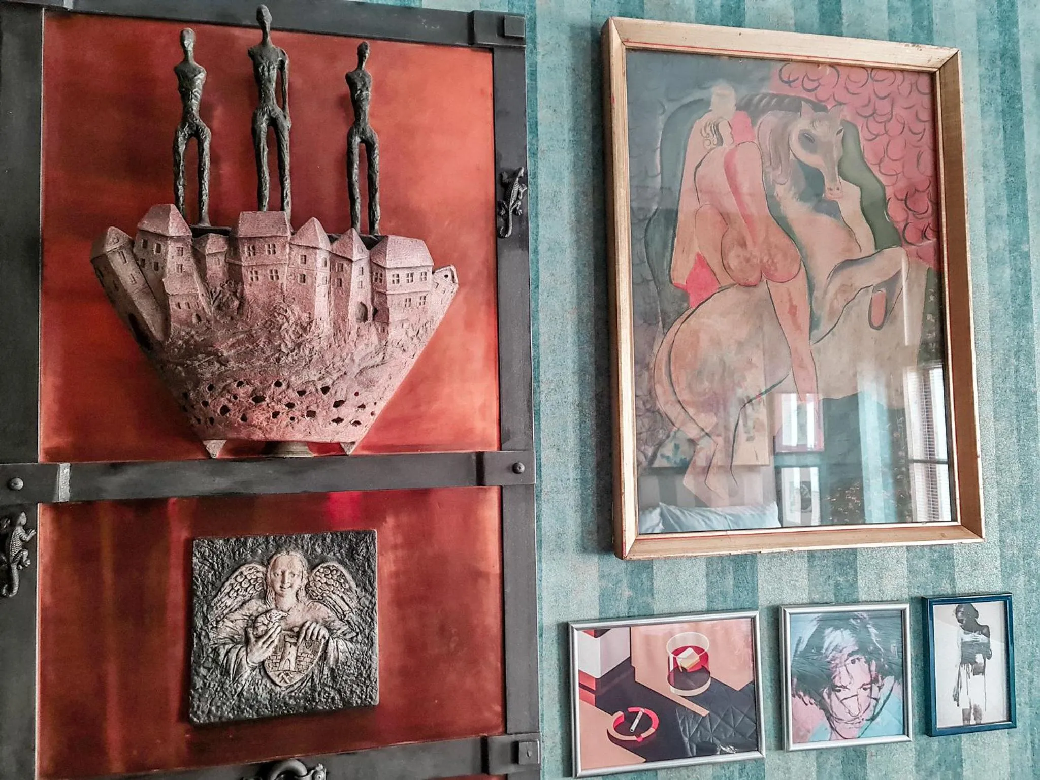 Decorative detail in Divná pani Luxury Gallery Rooms