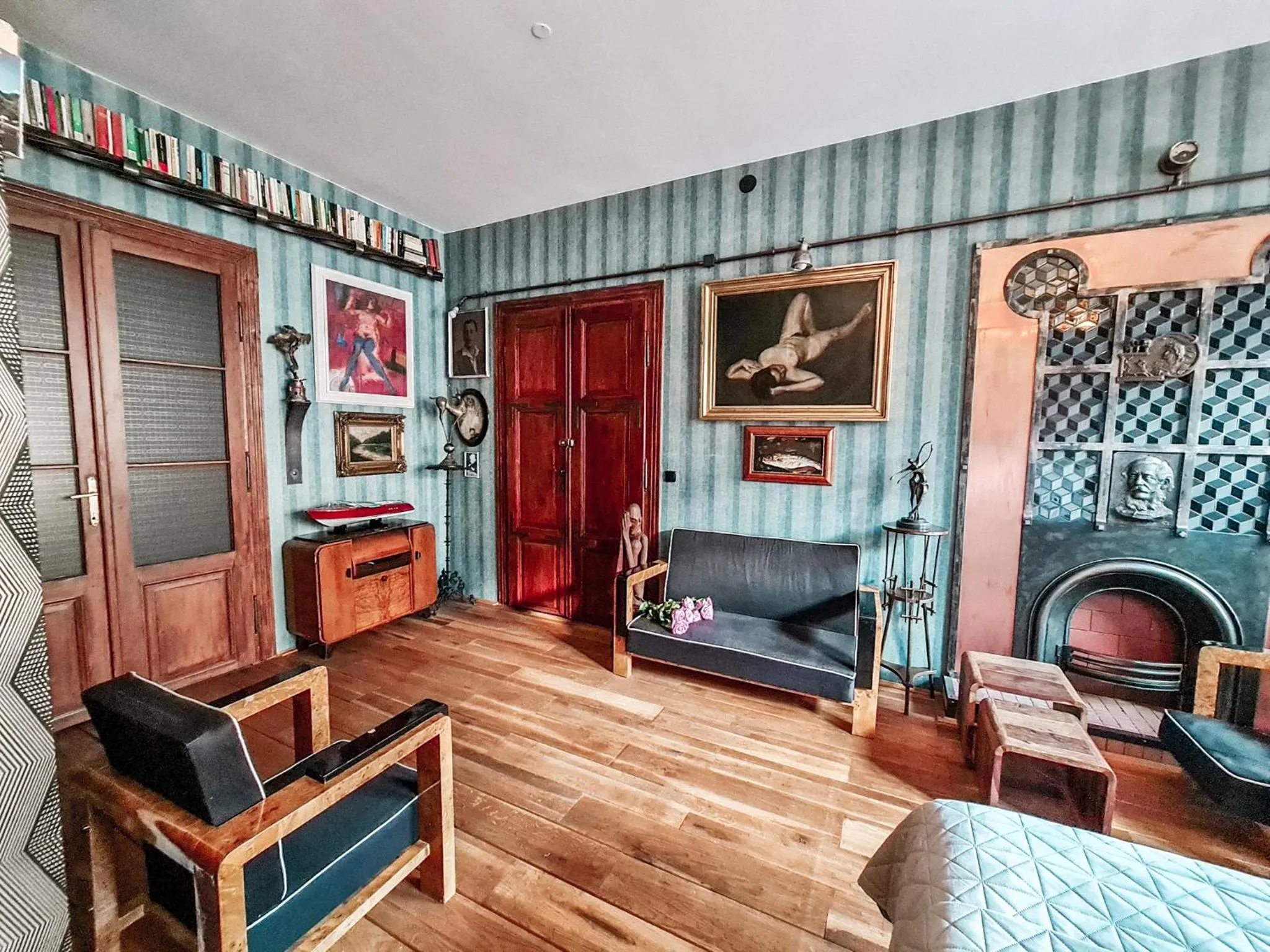 Living room in Divná pani Luxury Gallery Rooms