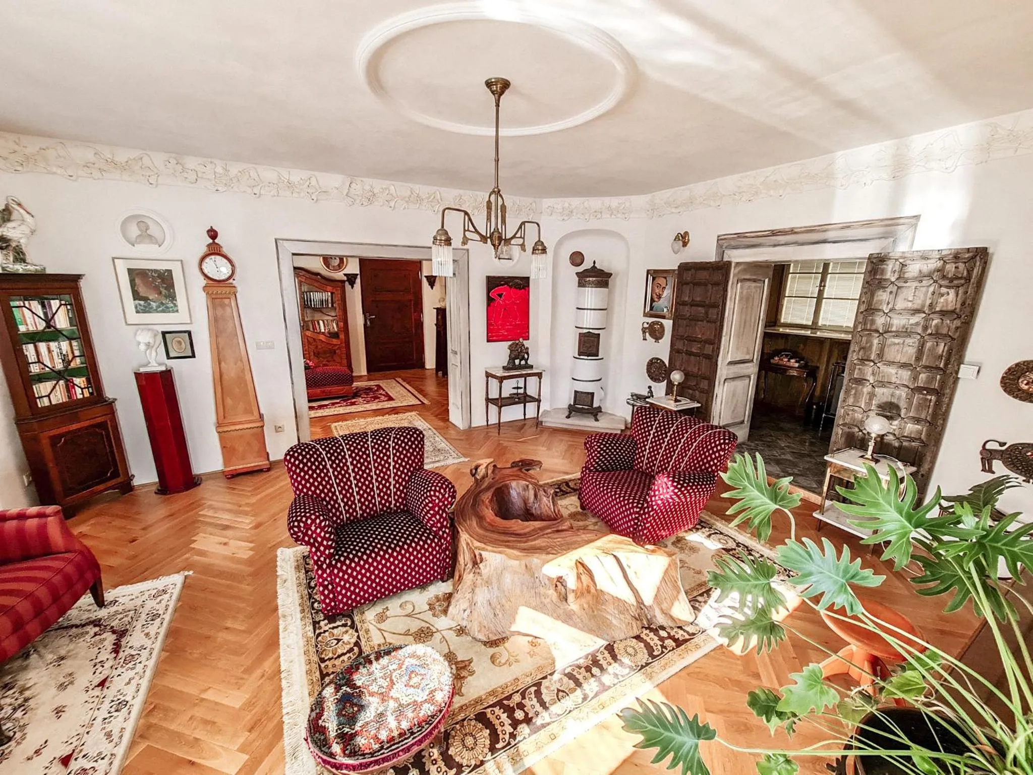 Living room in Divná pani Luxury Gallery Rooms