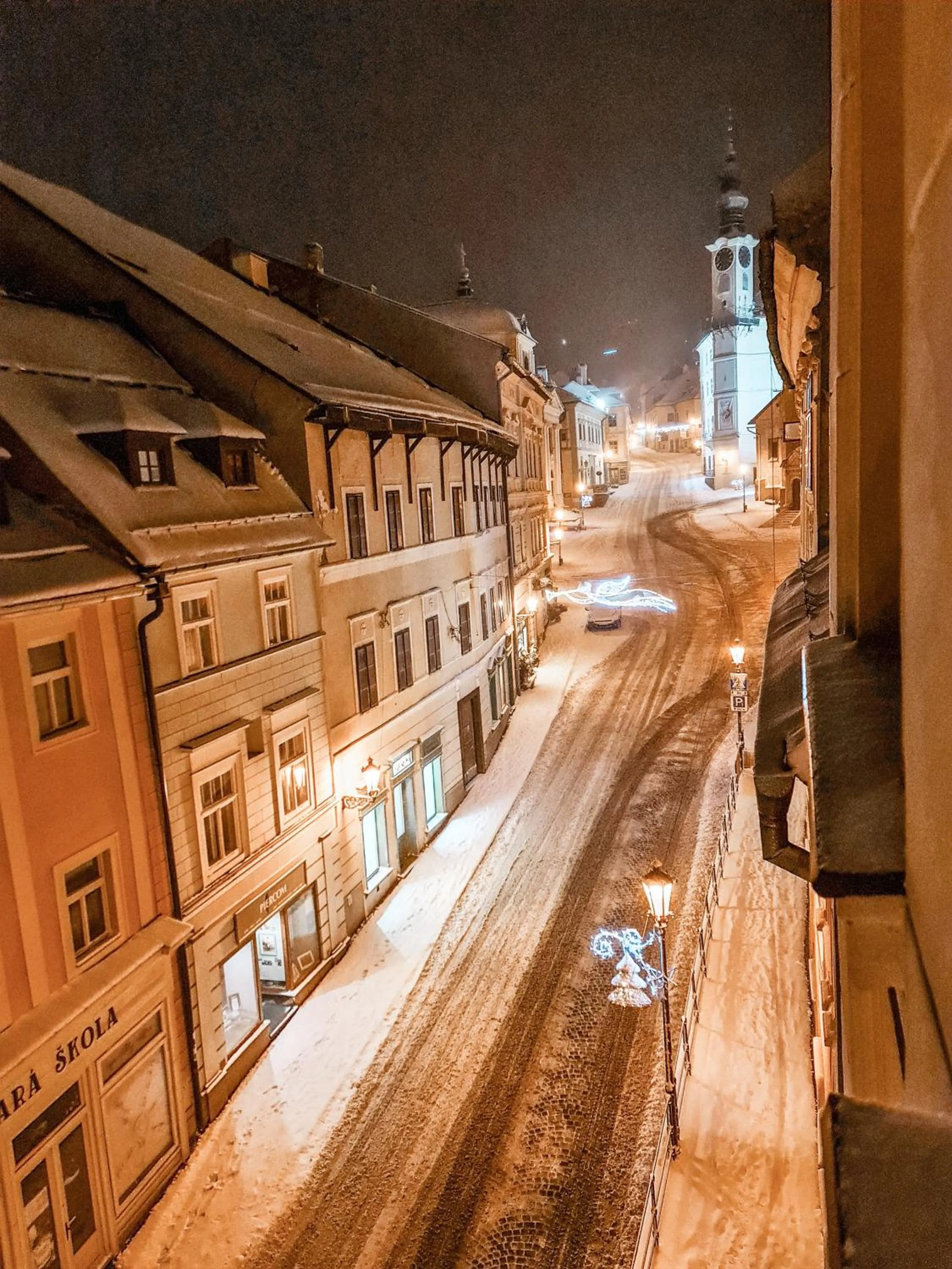 Property building in Divná pani Luxury Gallery Rooms