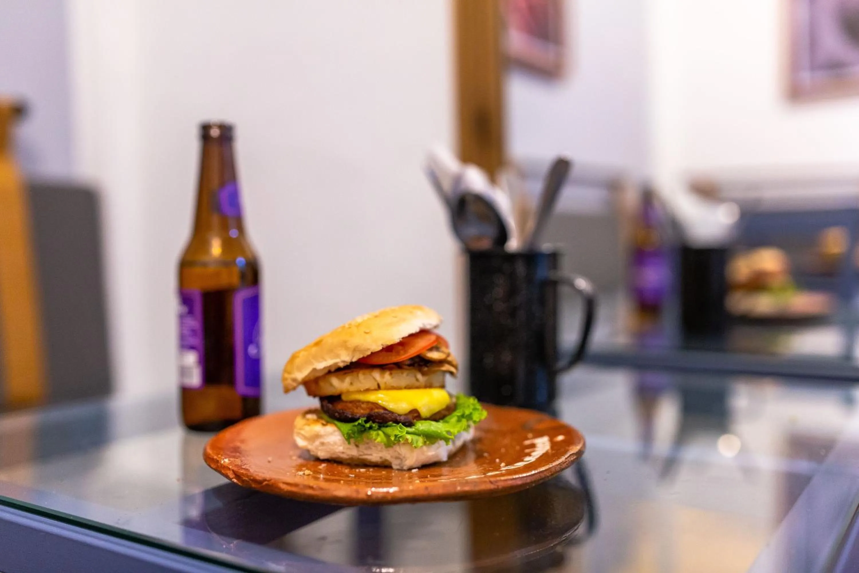 Food and drinks in Mala Vecindad Beer Hotel