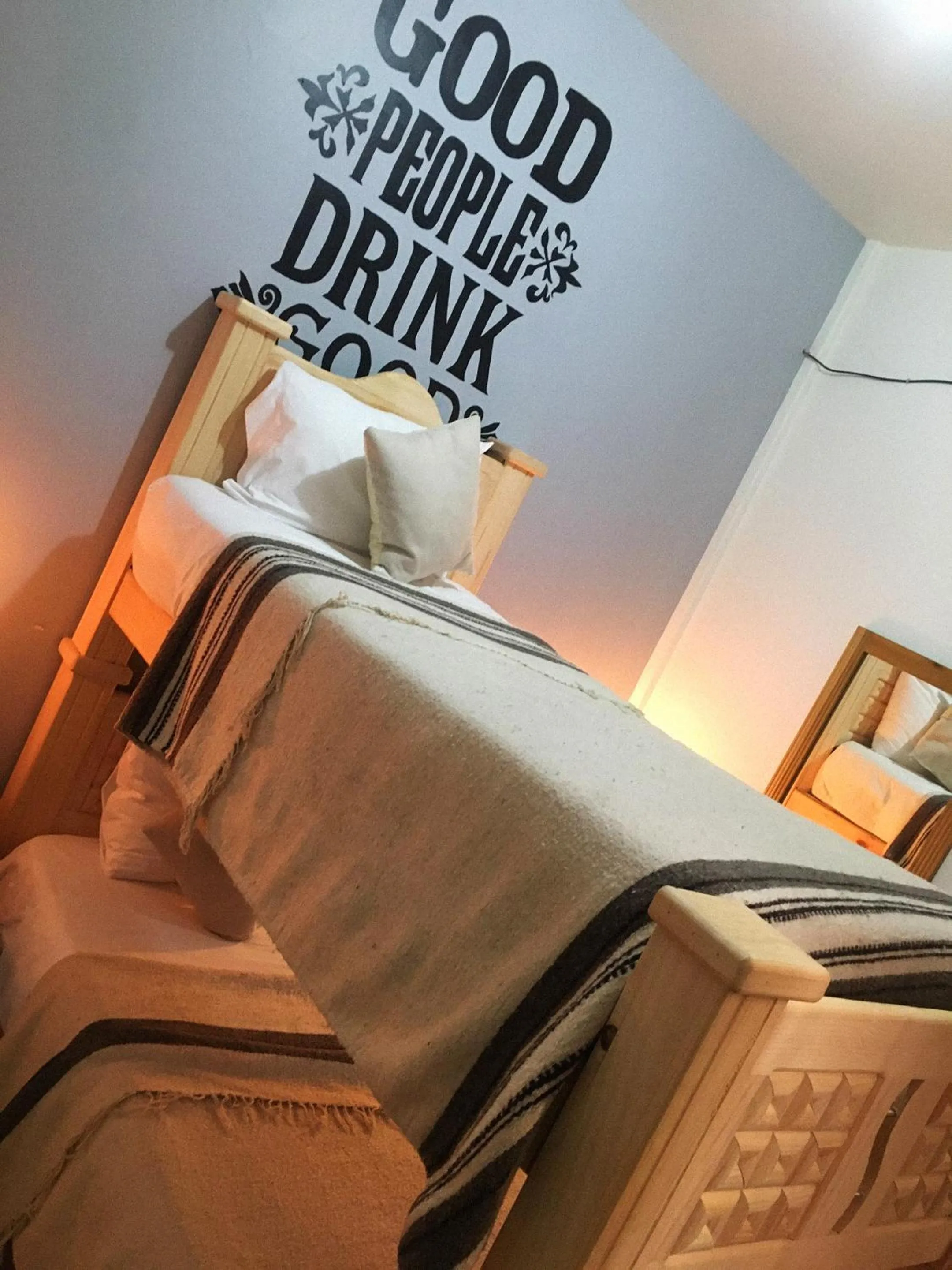 Bedroom, Bed in Mala Vecindad Beer Hotel