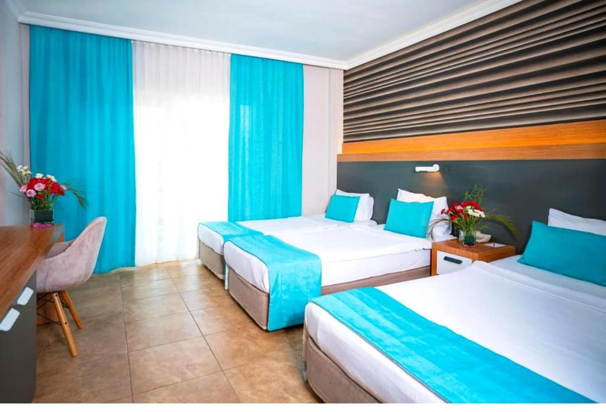 Bed in Club Hotel Sunbel