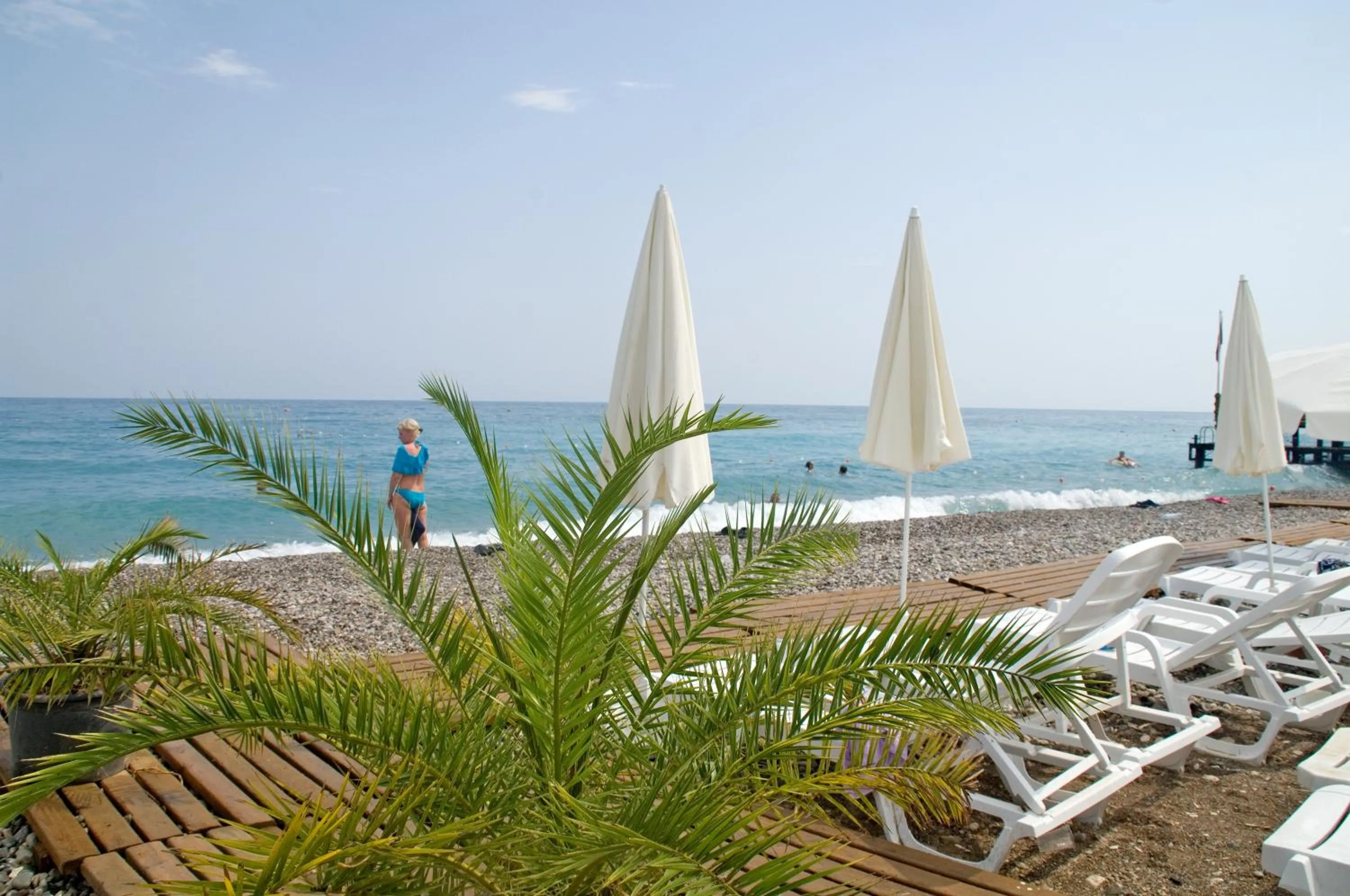 Beach in Club Hotel Sunbel