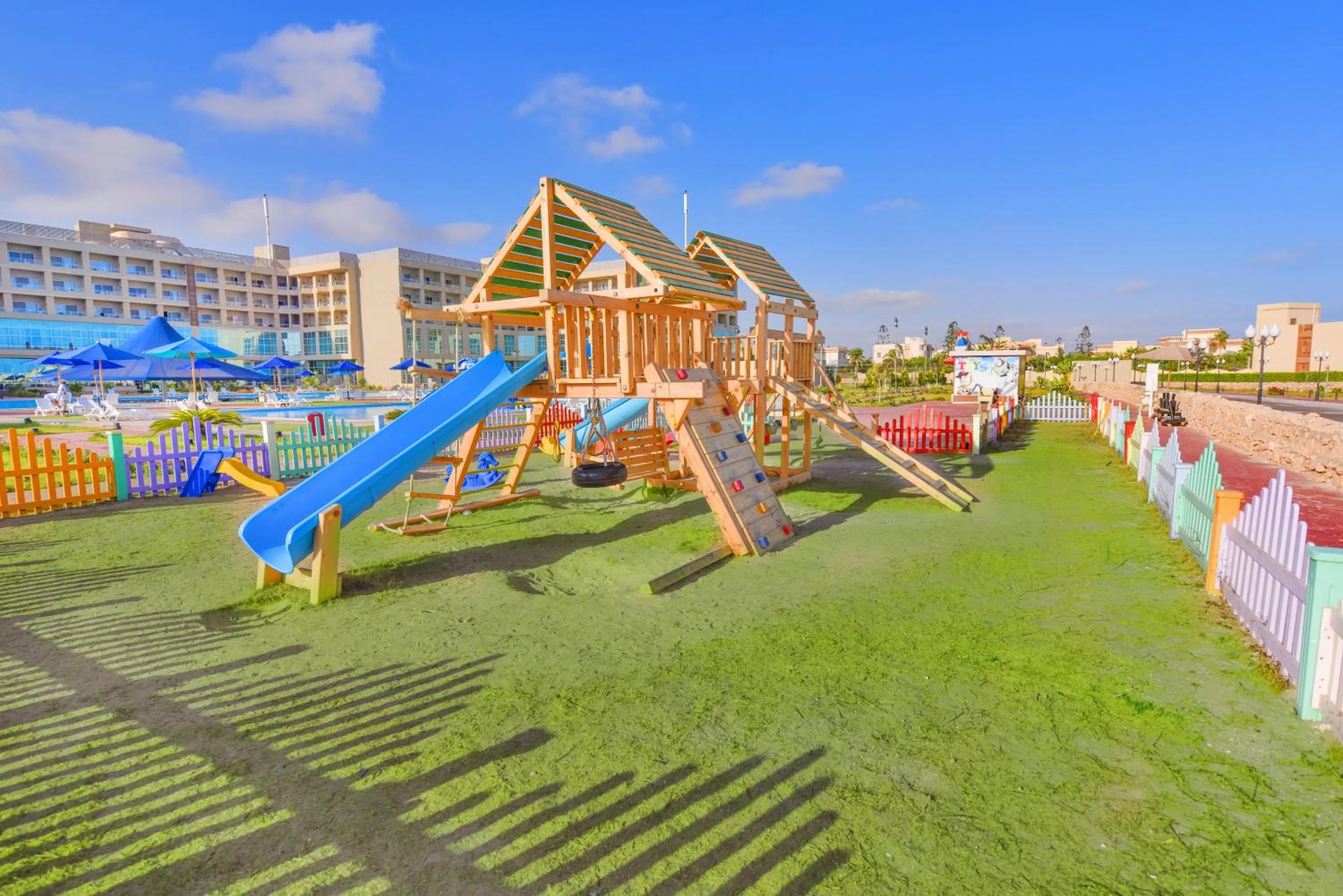 Children play ground in Tolip North Coast Hotel