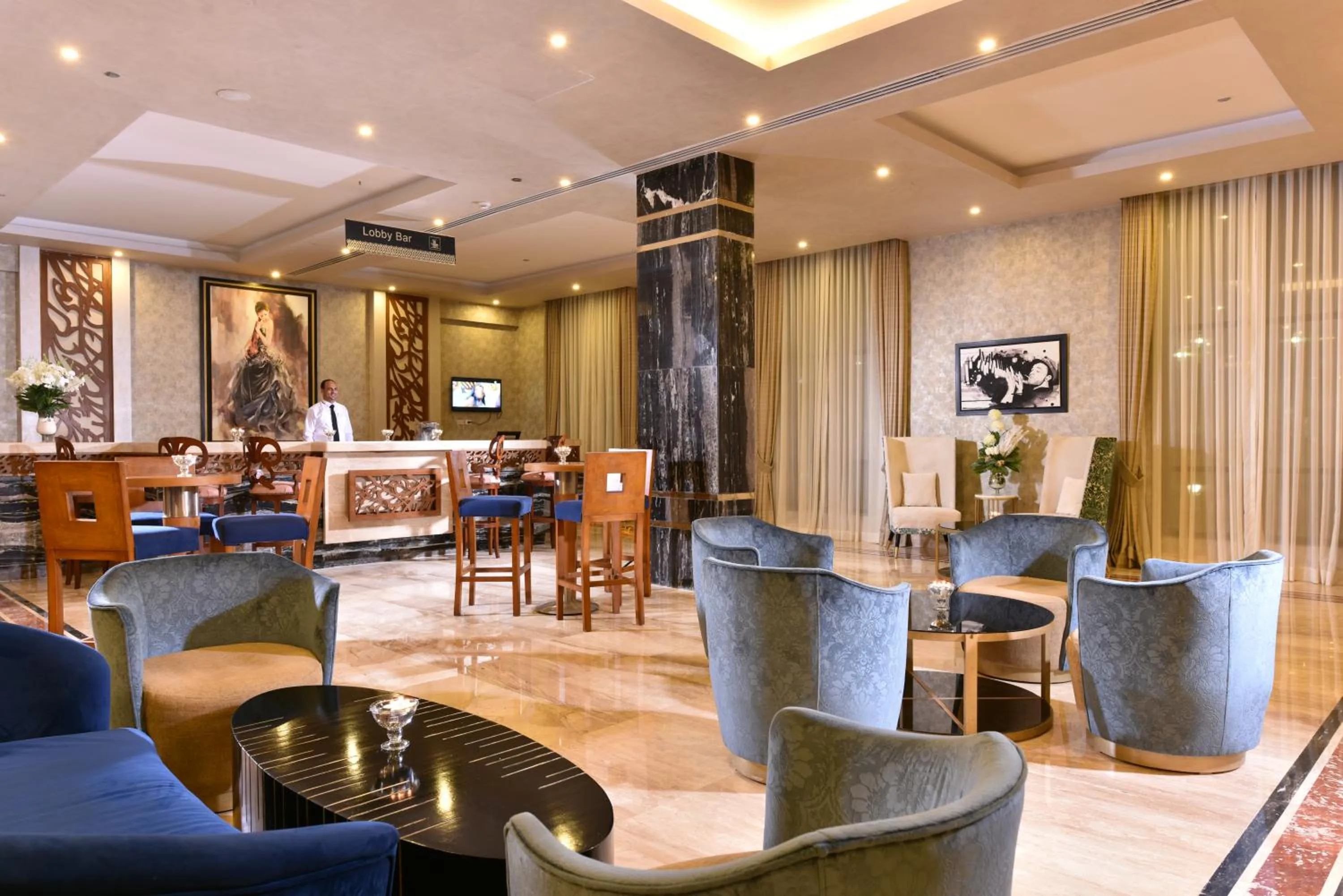 Lobby or reception in Tolip North Coast Hotel