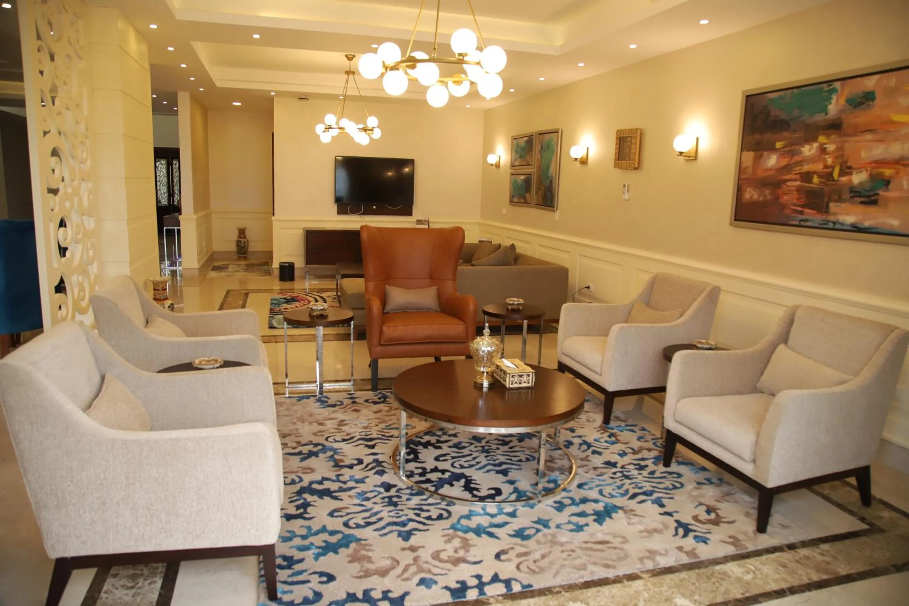 Seating area in Tolip North Coast Hotel