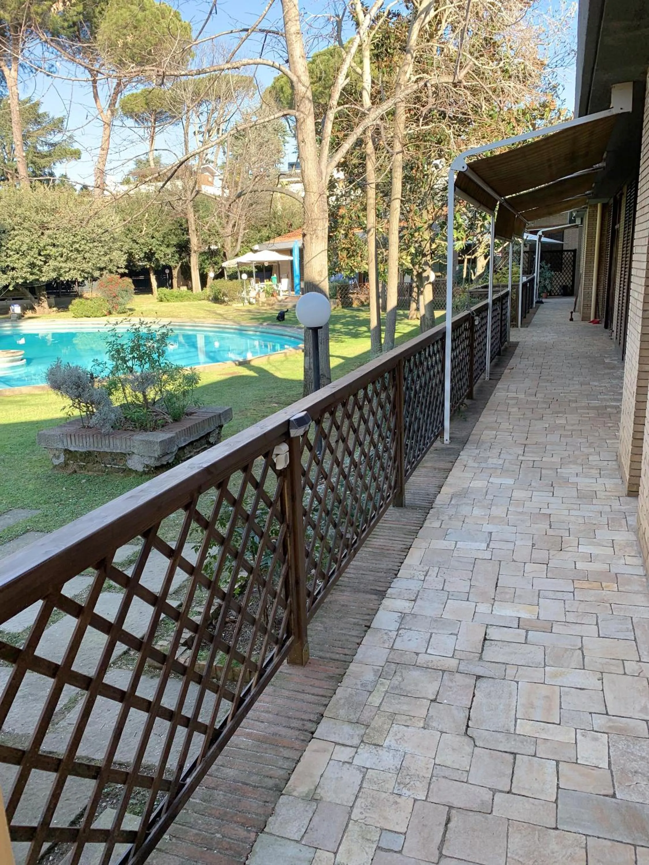 Garden view in Villa Albina