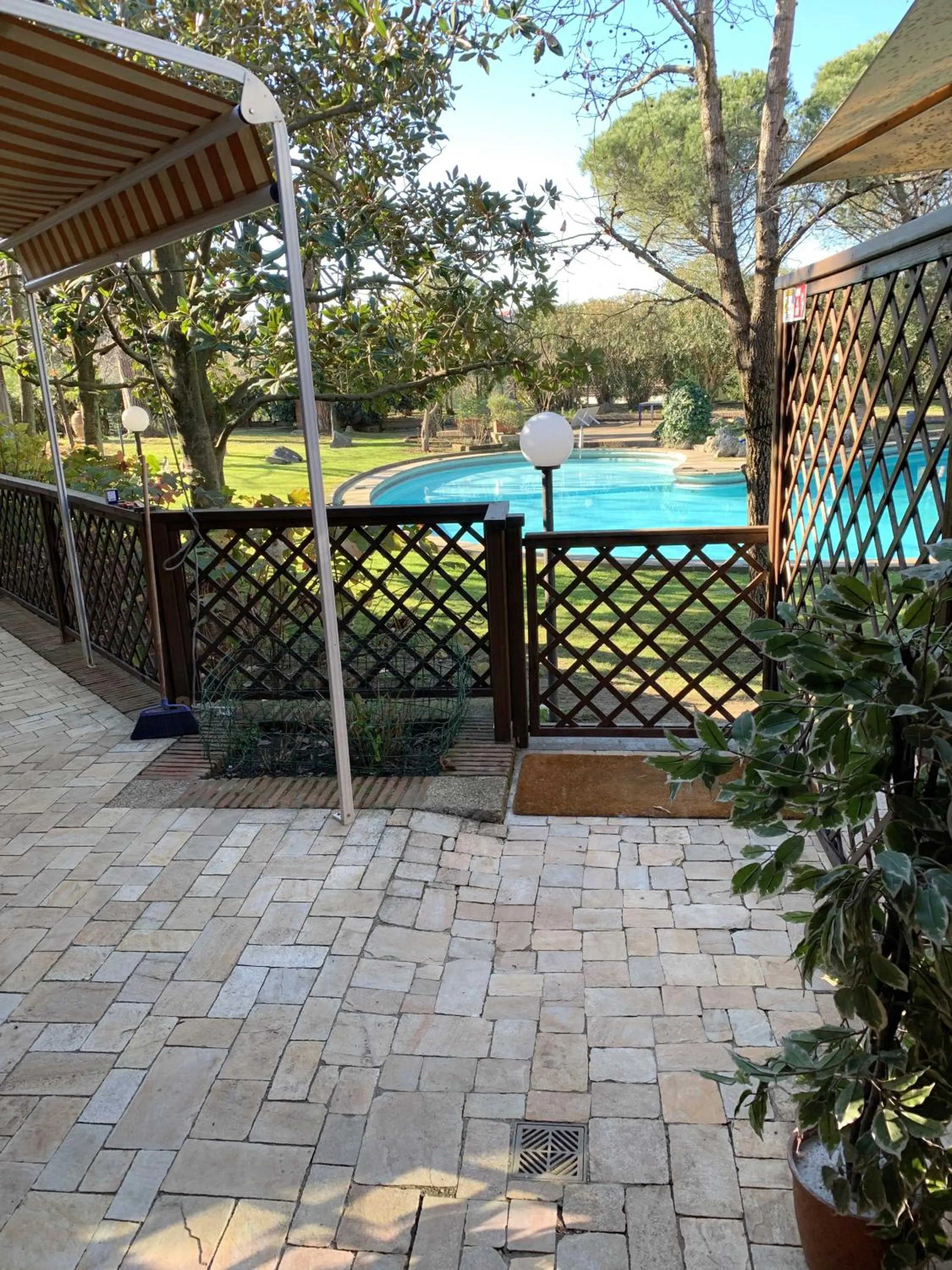 Patio in Villa Albina