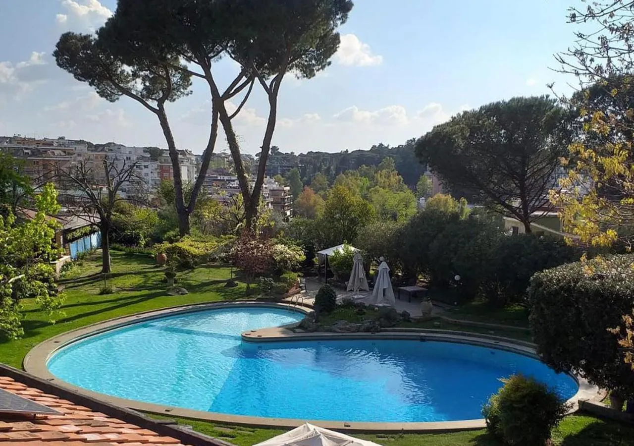 Pool view in Villa Albina