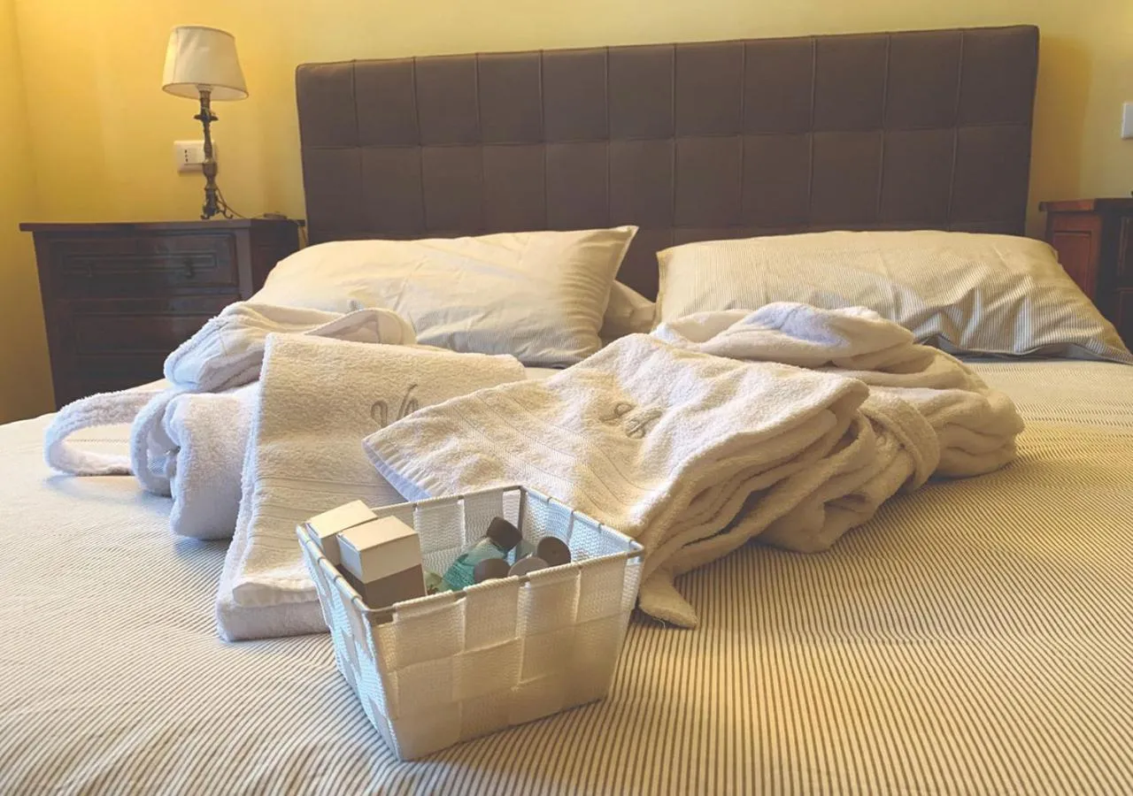 Bedroom, Bed in Villa Albina