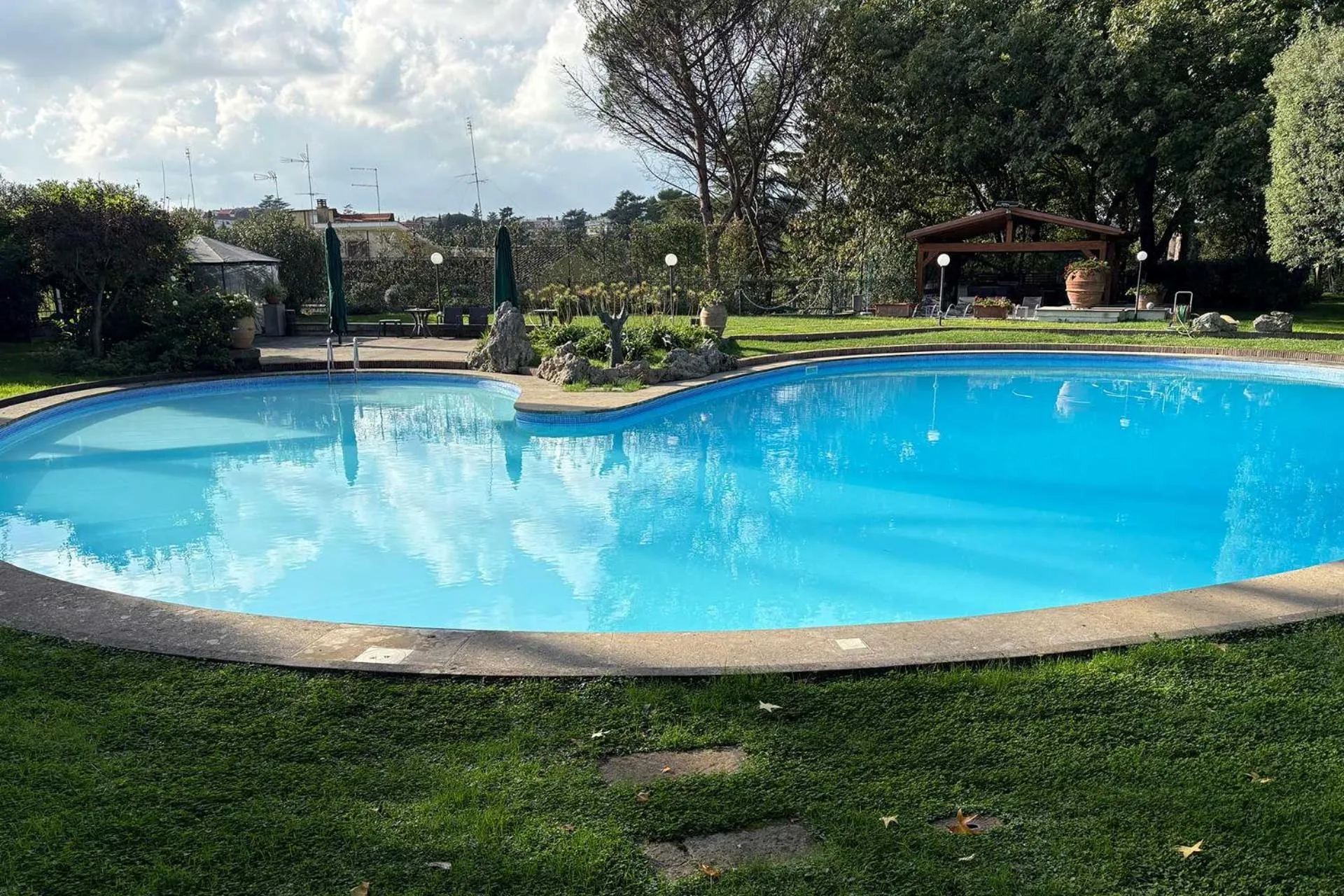 Pool view in Villa Albina