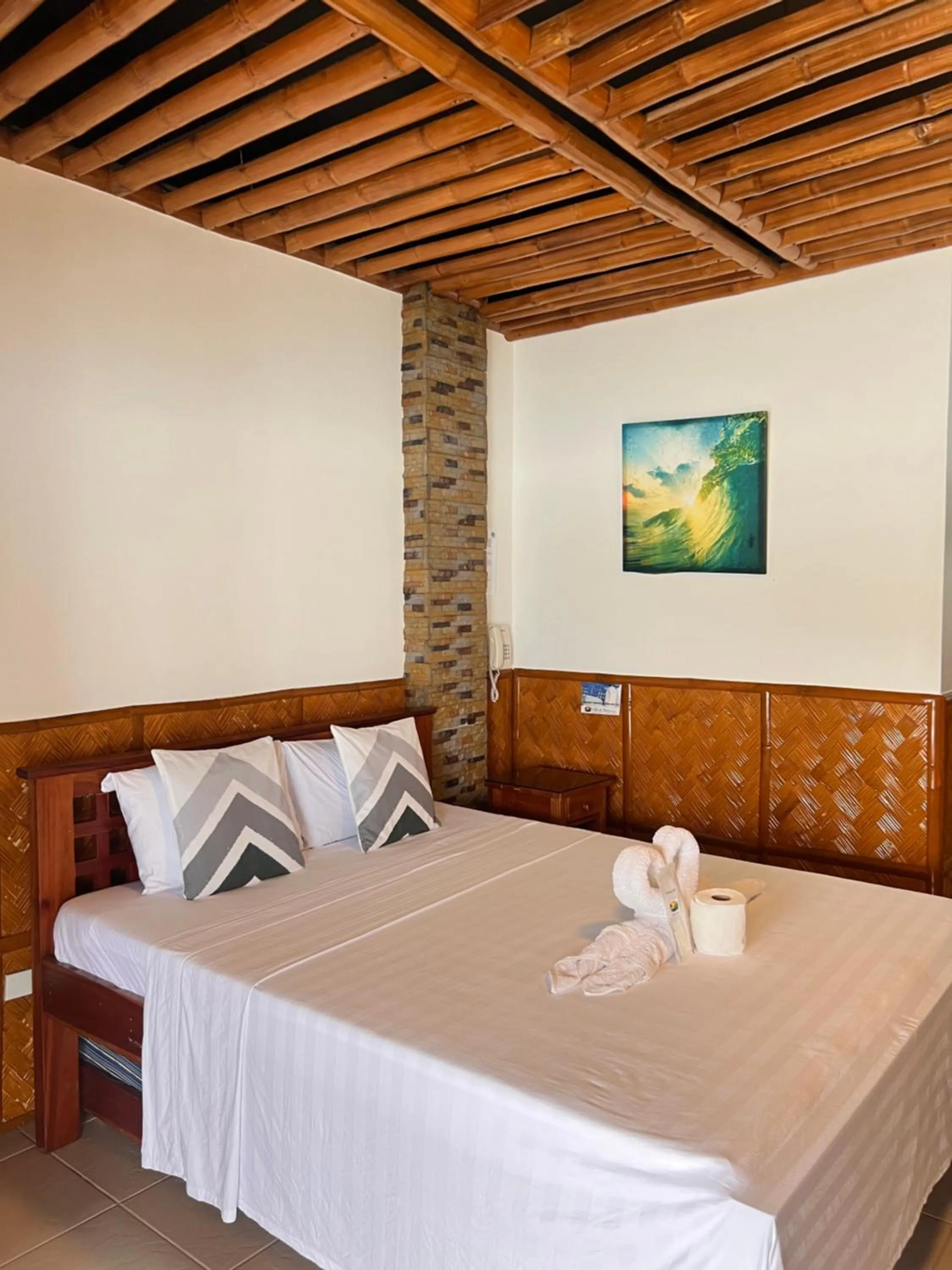 Bed in Villa de Pico Highland Beach Resort