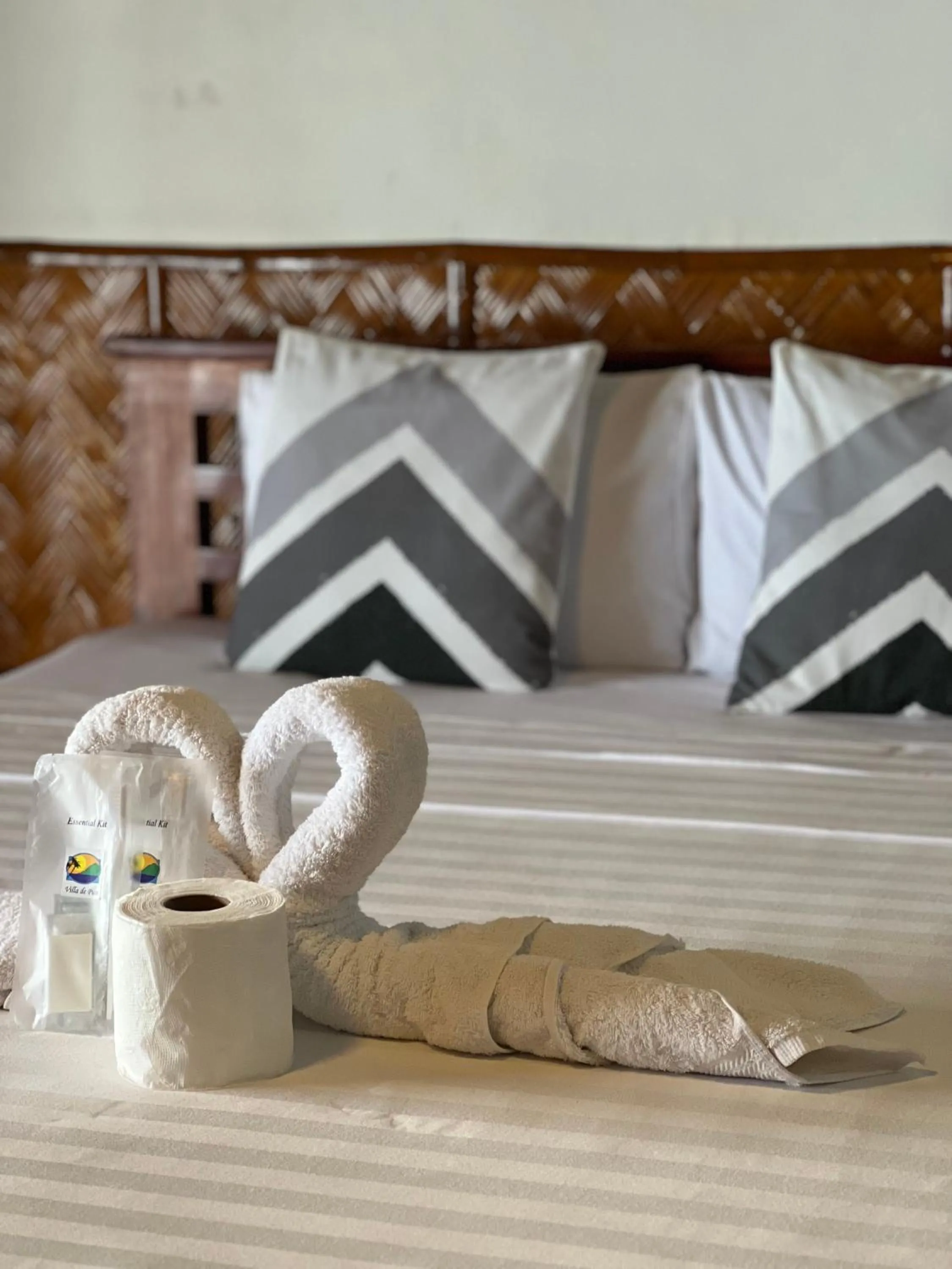 Bed in Villa de Pico Highland Beach Resort