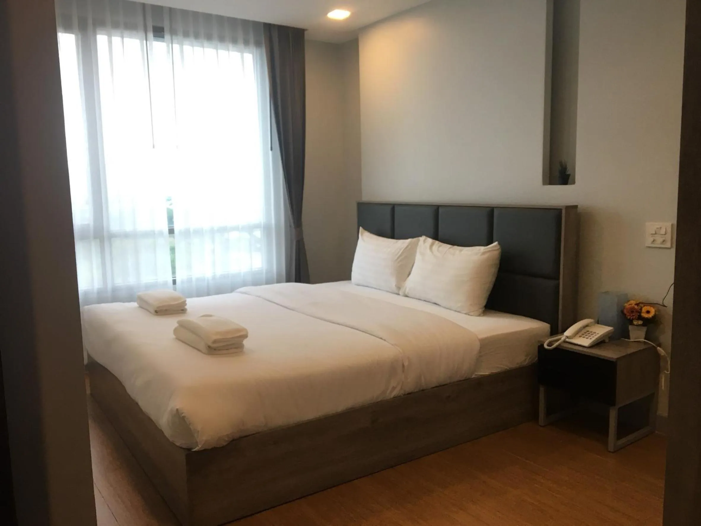 Bed in ONPA Hotel & Residence Bangsaen