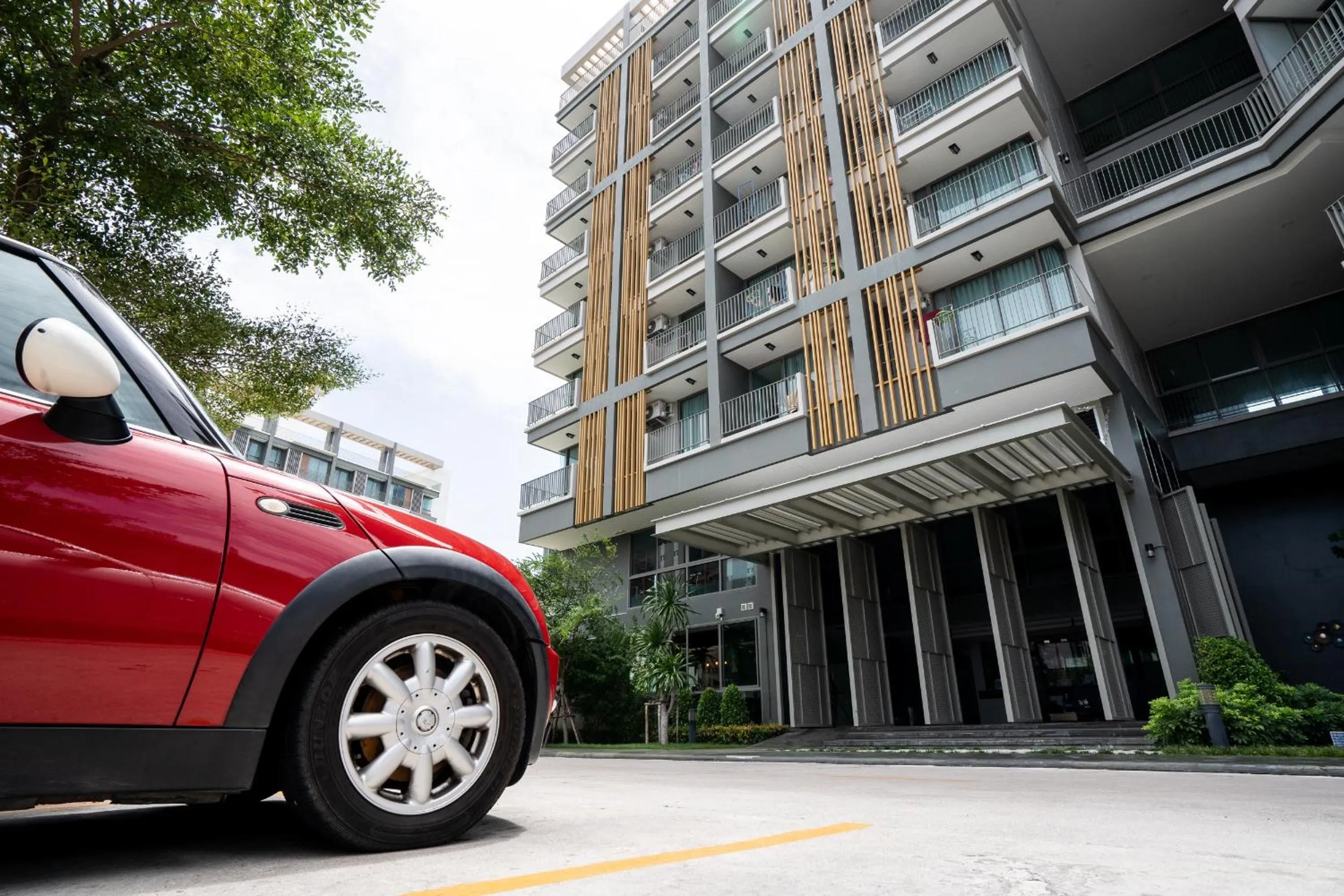 Property building in ONPA Hotel & Residence Bangsaen