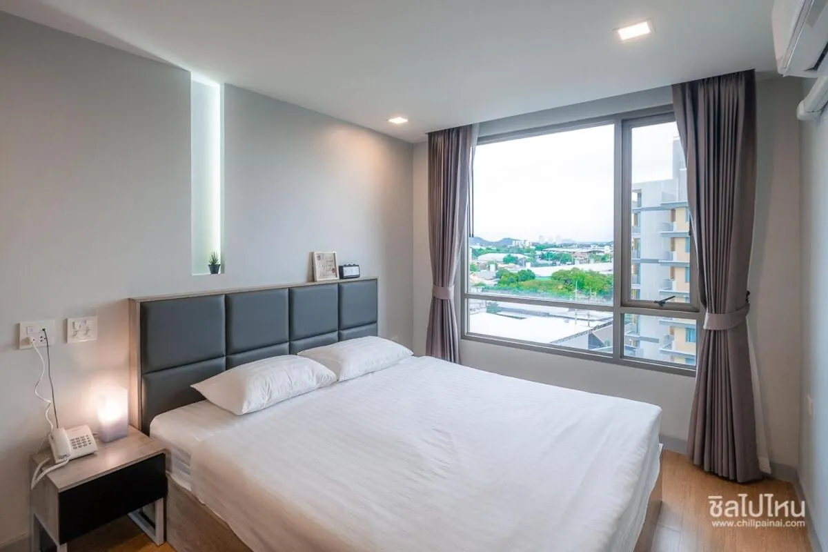 Bed in ONPA Hotel & Residence Bangsaen