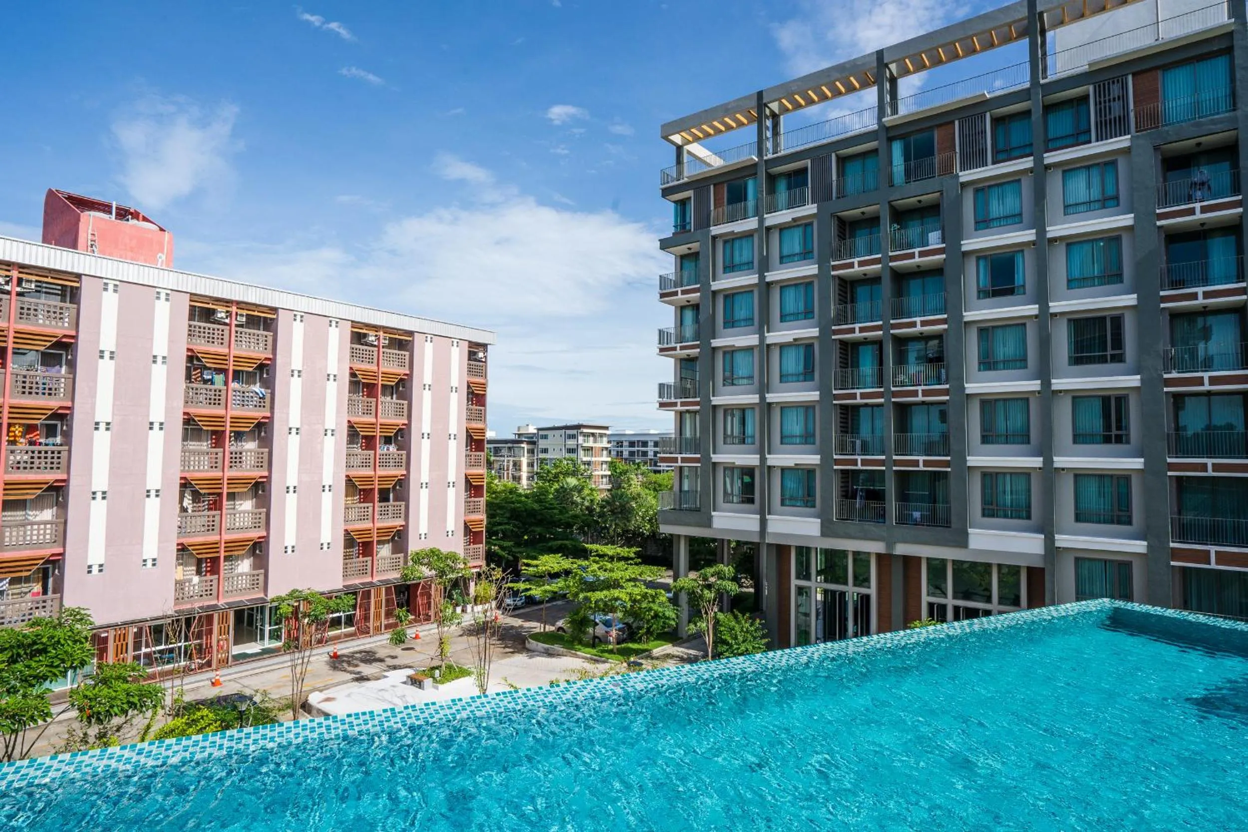 Property building in ONPA Hotel & Residence Bangsaen