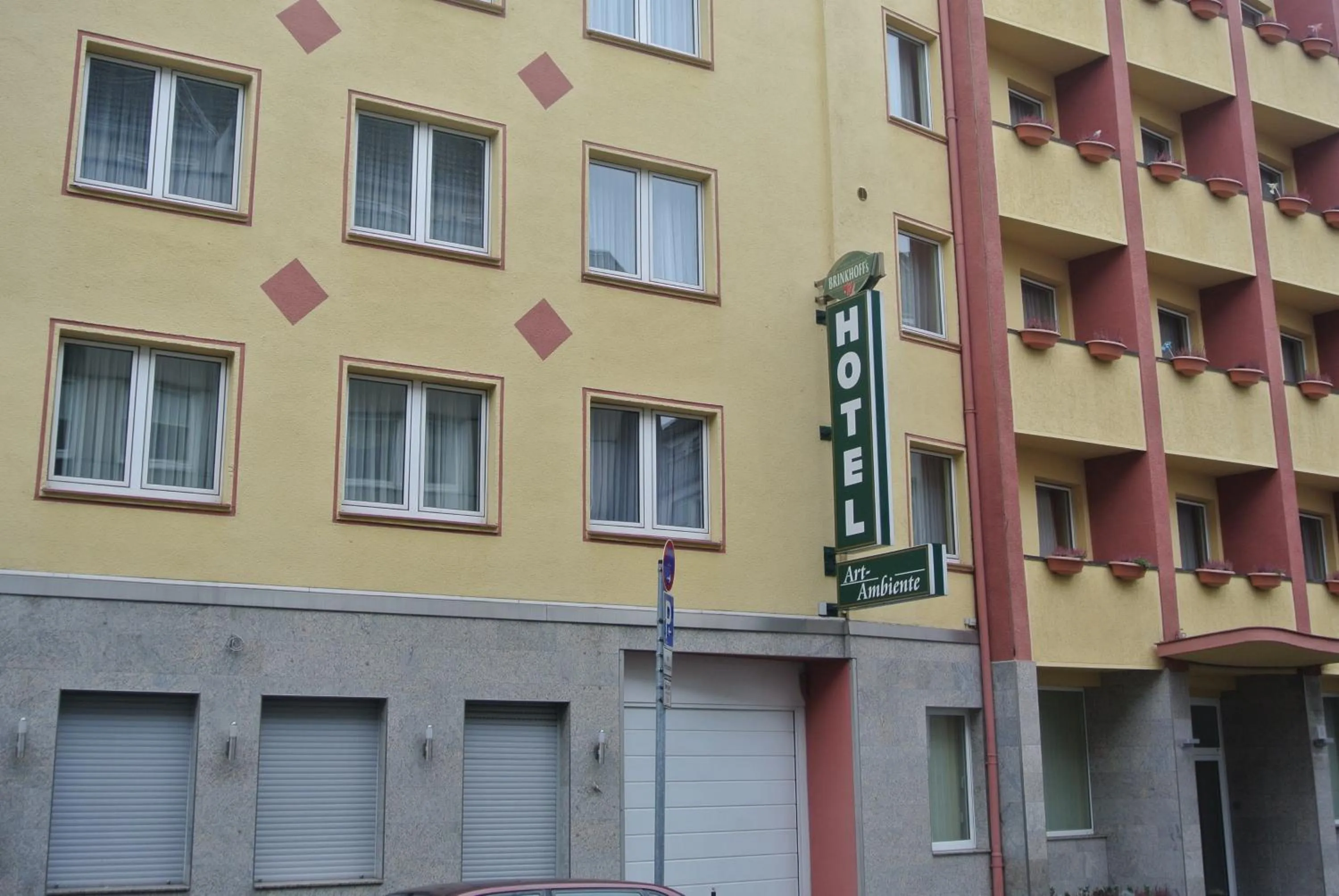 Facade/entrance in Hotel Art-Ambiente