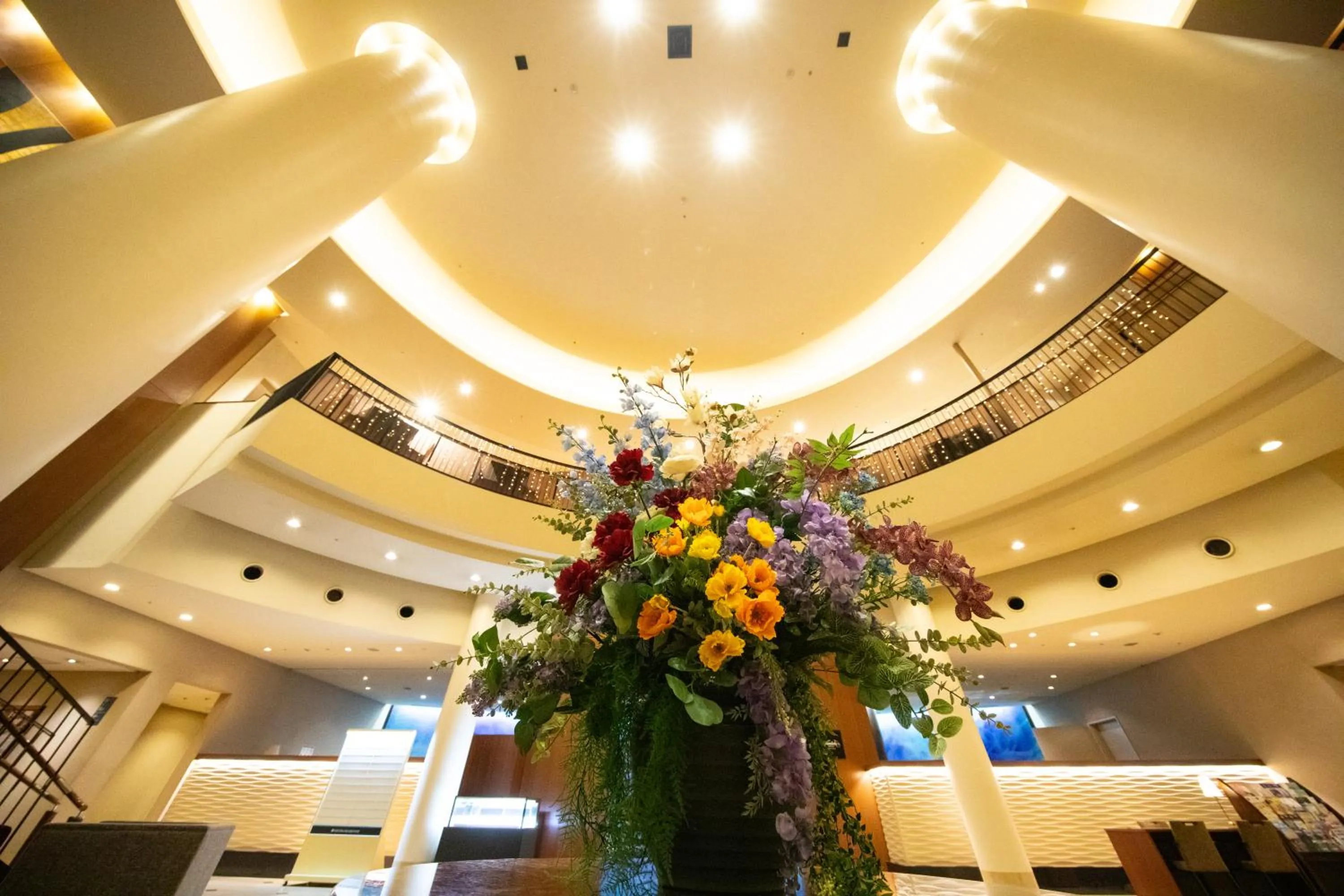 Lobby or reception in Hotel Nikko Oita Oasis Tower