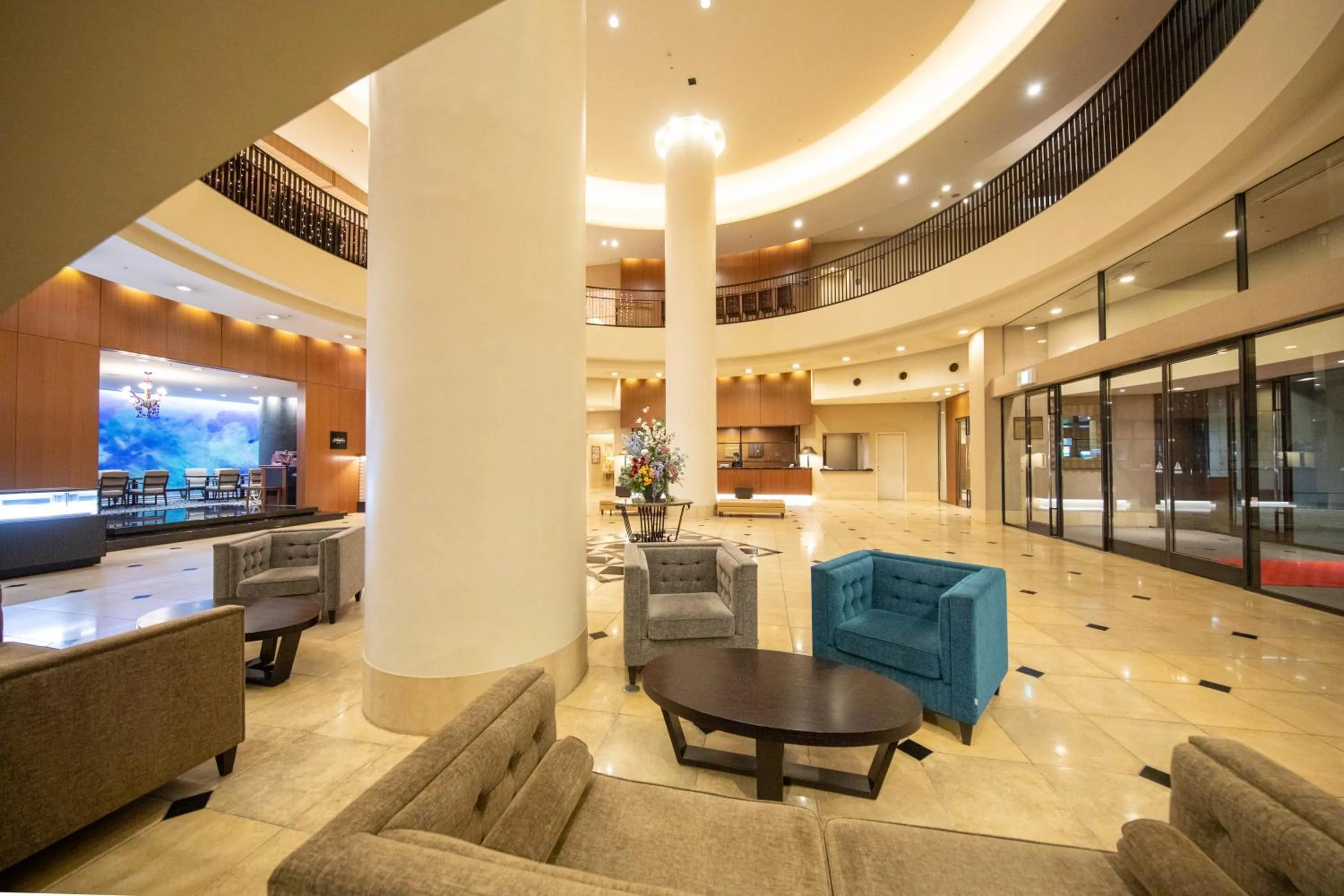 Lobby or reception in Hotel Nikko Oita Oasis Tower