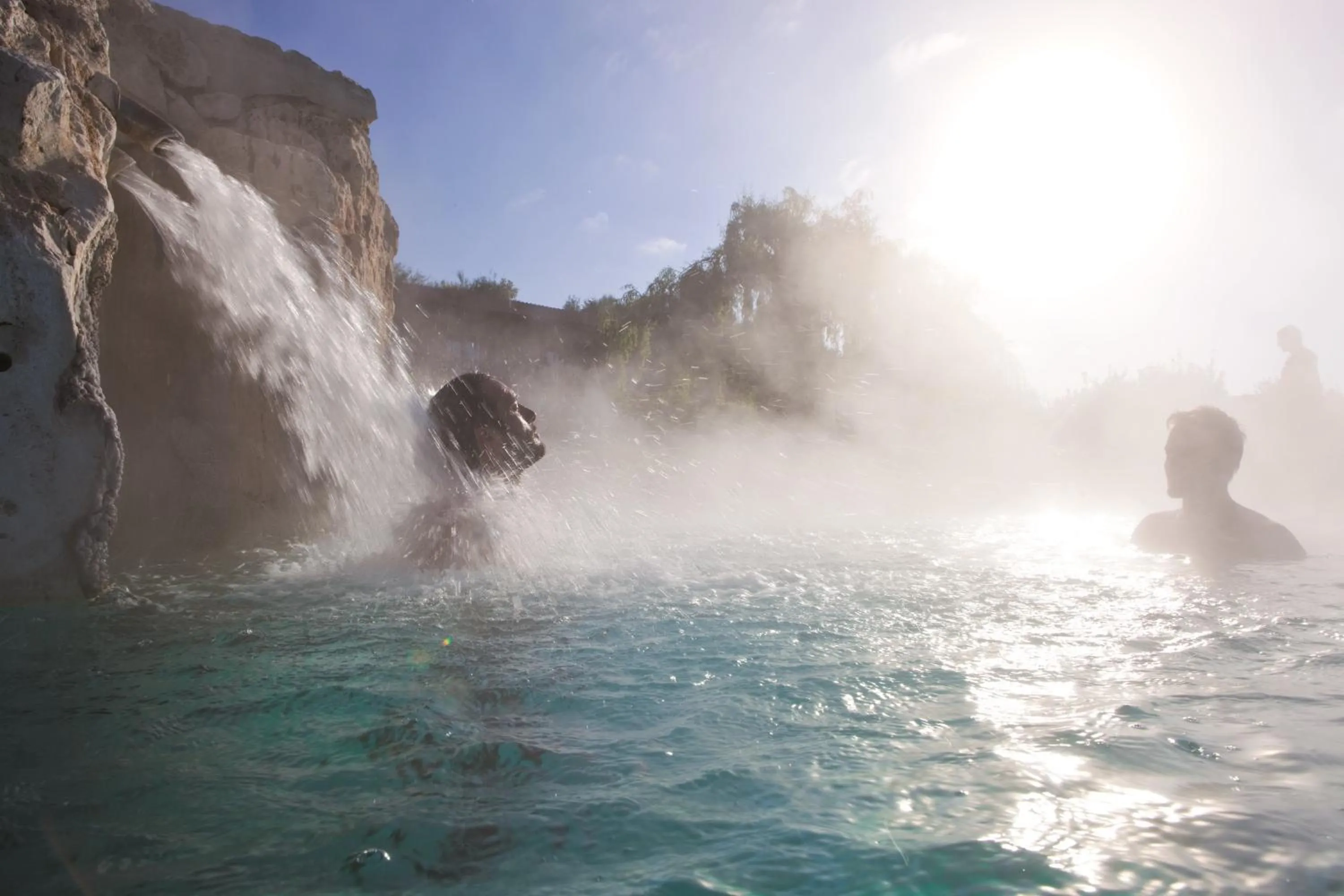 Hot Spring Bath in Adler Spa Resort Thermae