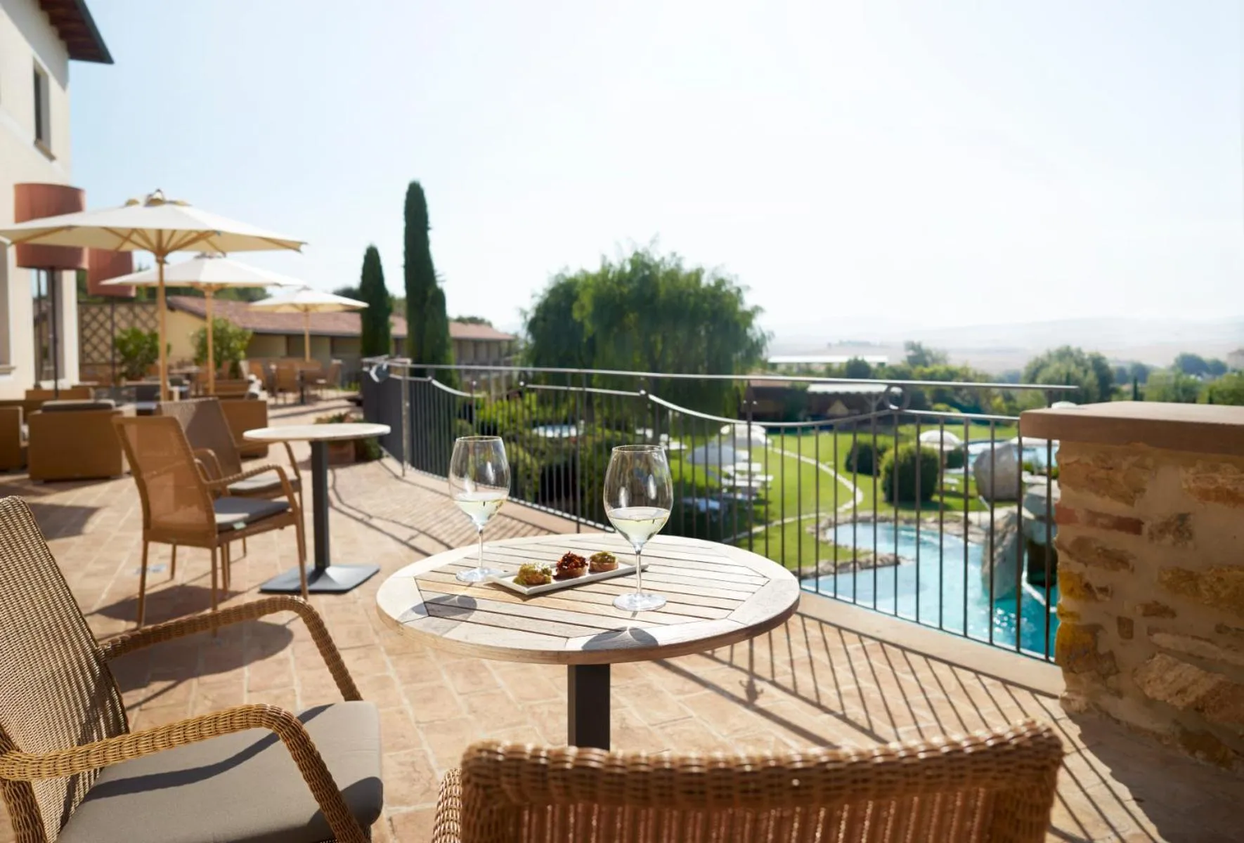 Balcony/Terrace in Adler Spa Resort Thermae