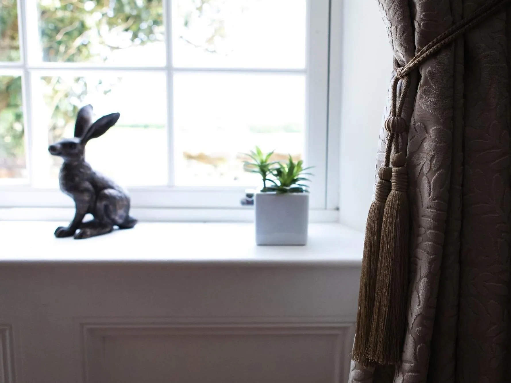 Dining area in Pengelly Farmhouse B&B