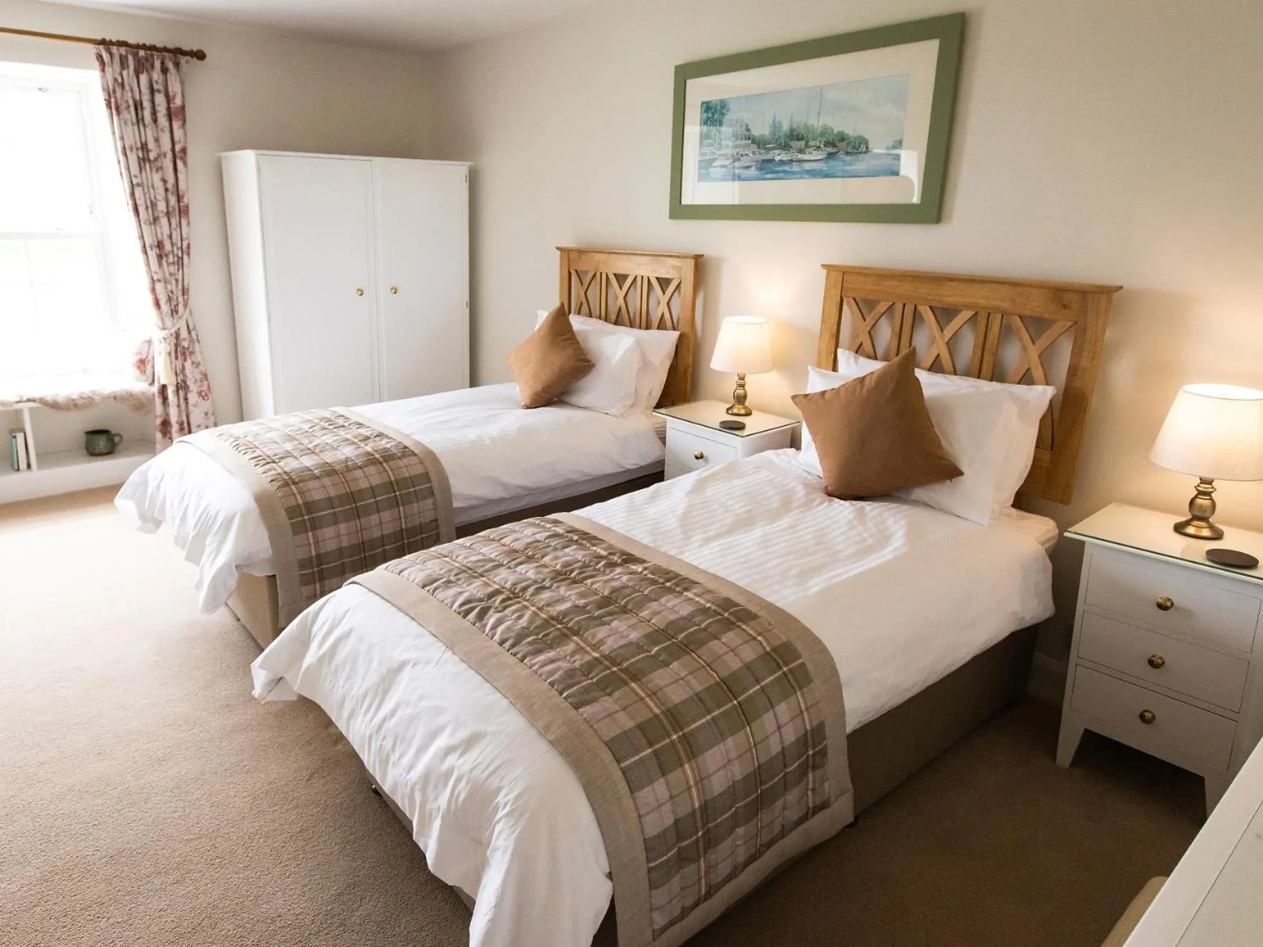 Bedroom, Bed in Pengelly Farmhouse B&B
