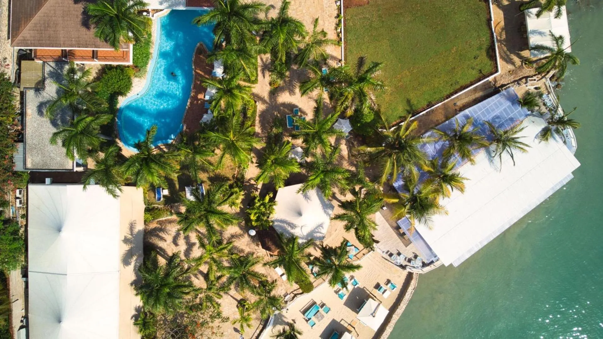 Bird's eye view in Coral Beach Hotel Dar Es Salaam