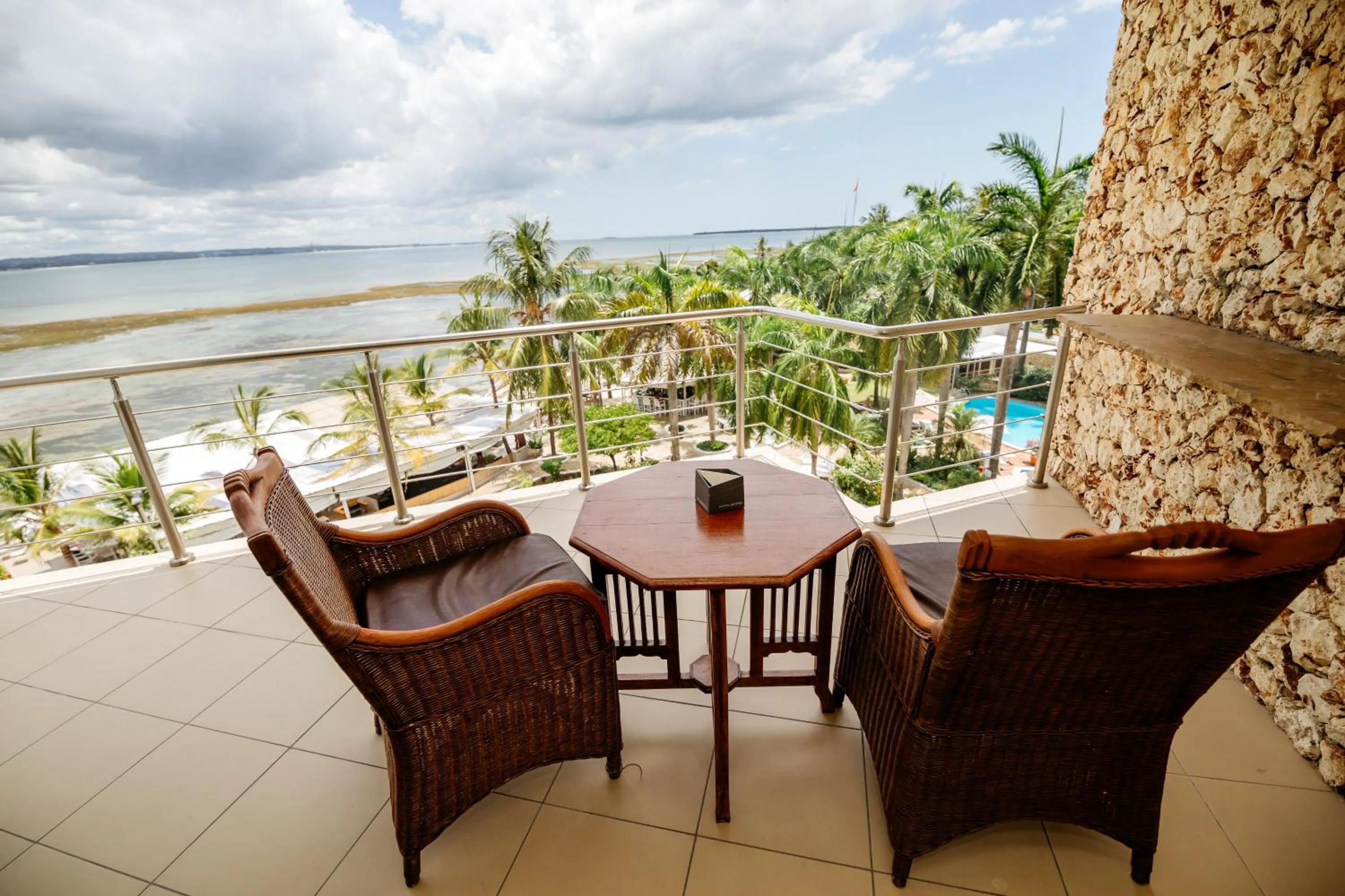 Balcony/Terrace in Coral Beach Hotel Dar Es Salaam
