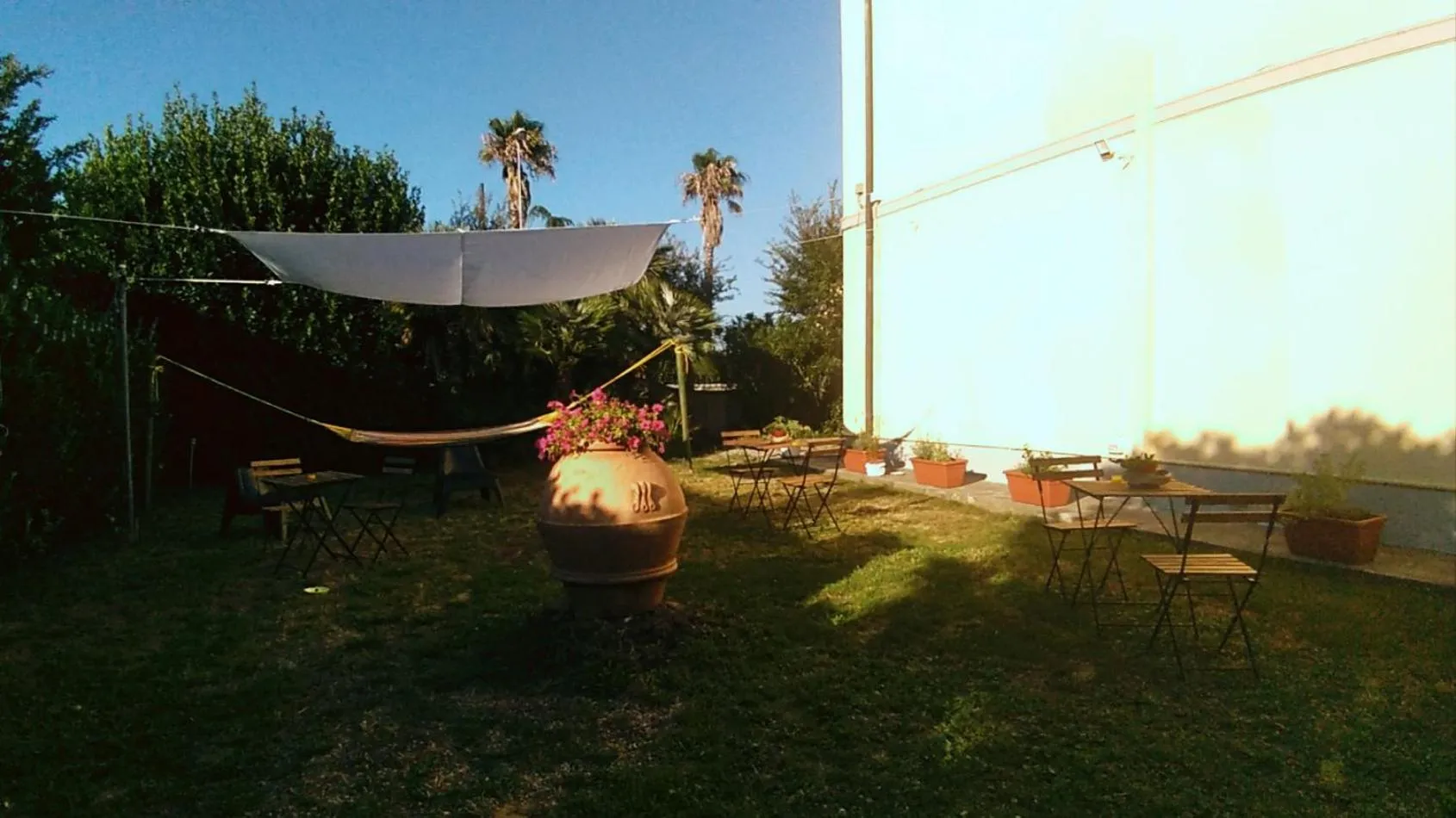 Garden in La bicicletta Rossa B&B