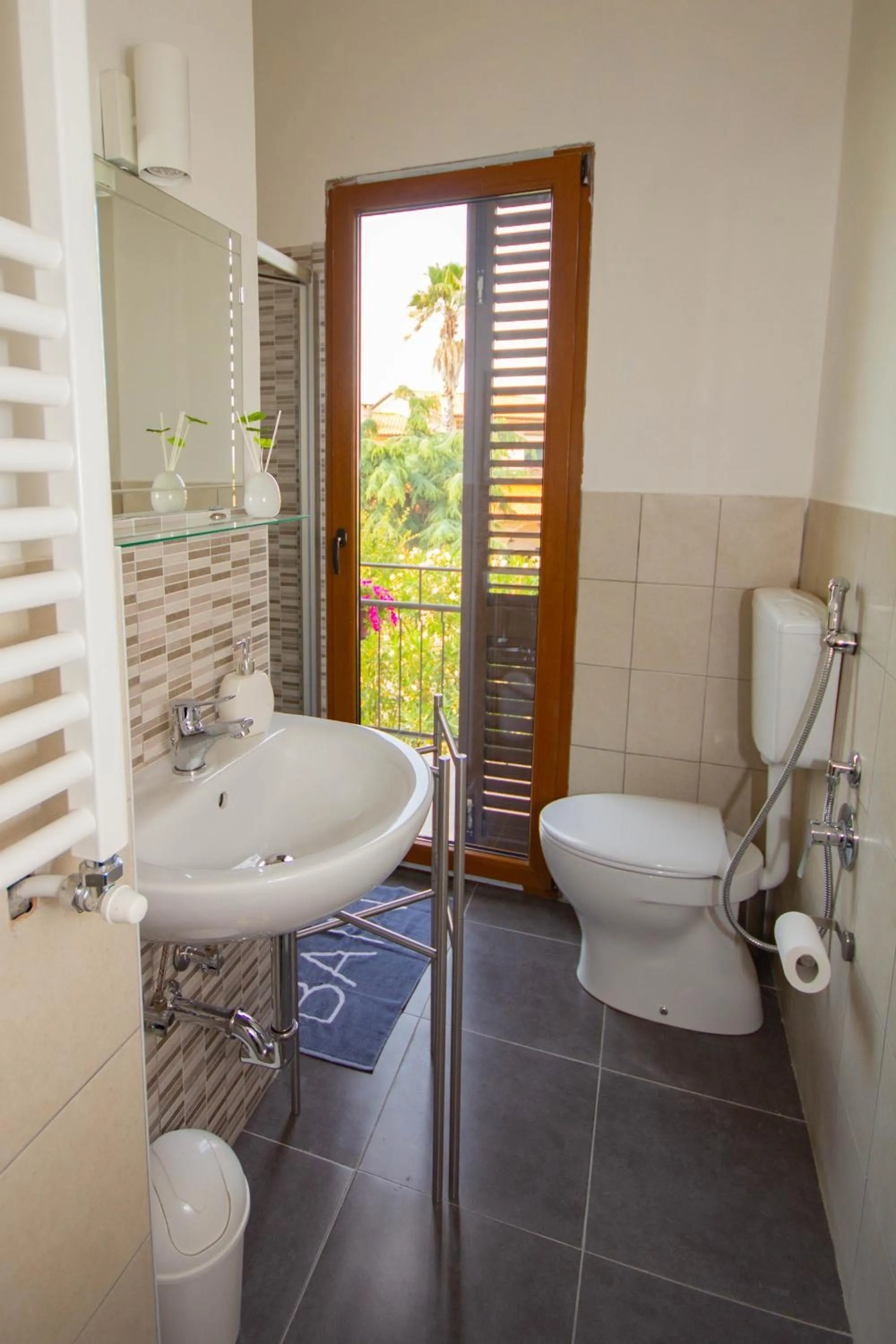 Bathroom in La bicicletta Rossa B&B