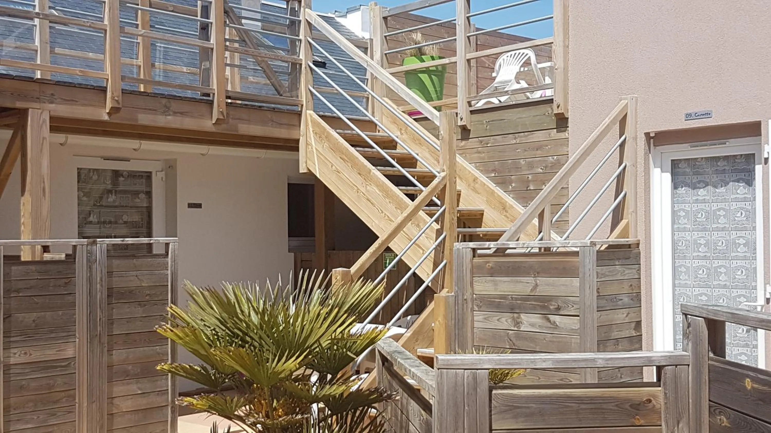 Patio in La Vigie Vacances