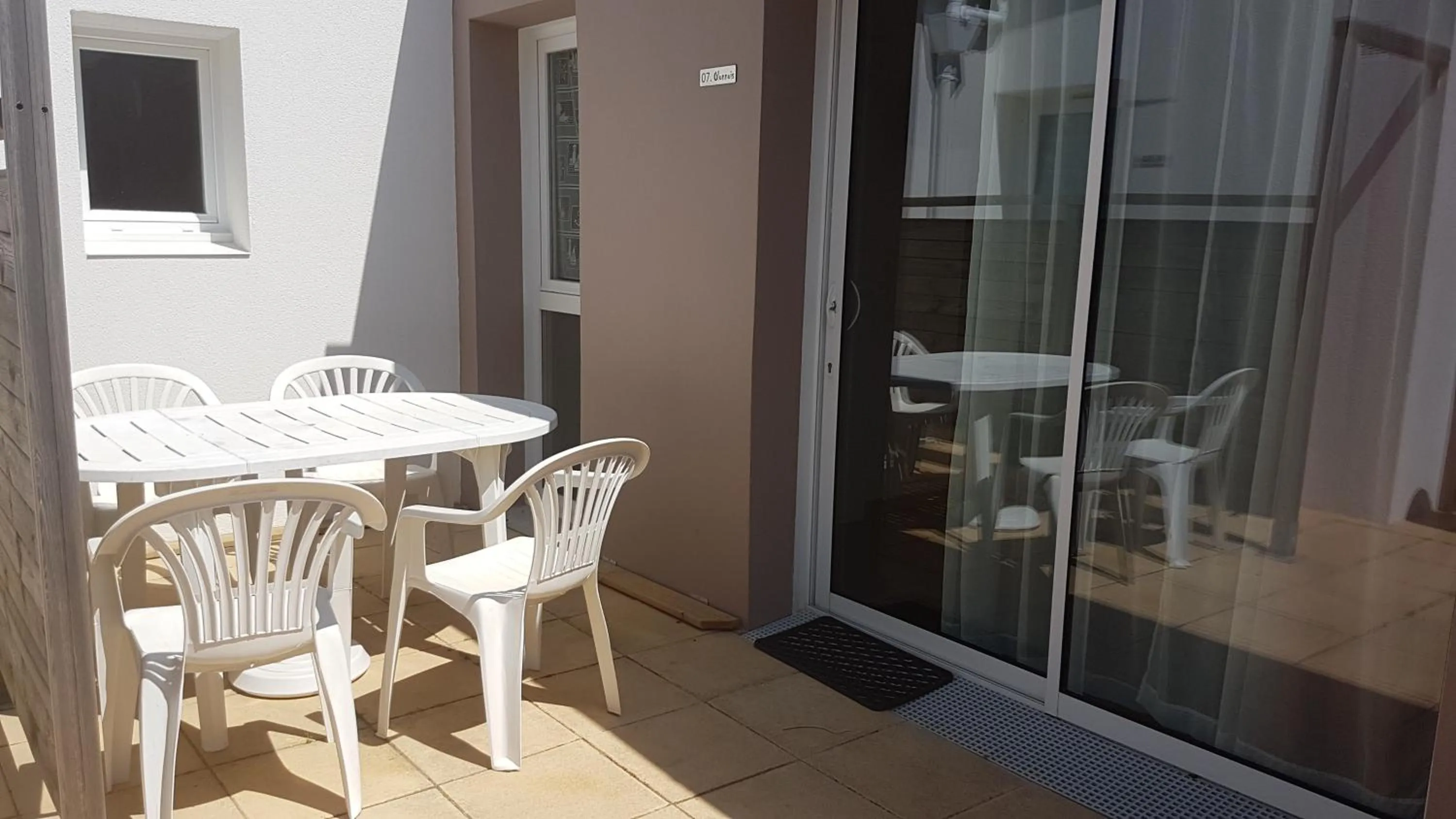 Balcony/Terrace in La Vigie Vacances